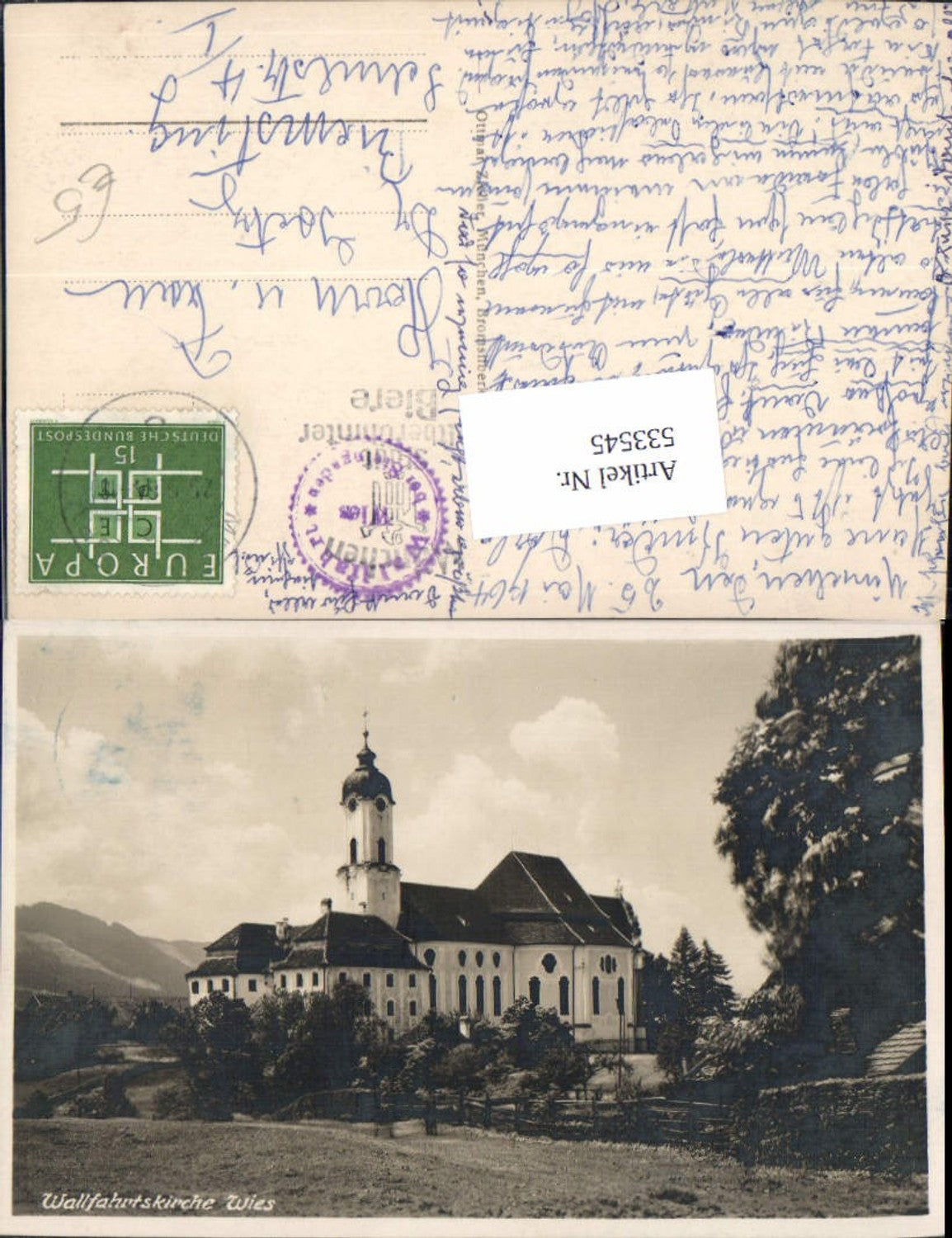 533545, Wahlfahrtskirche Wies