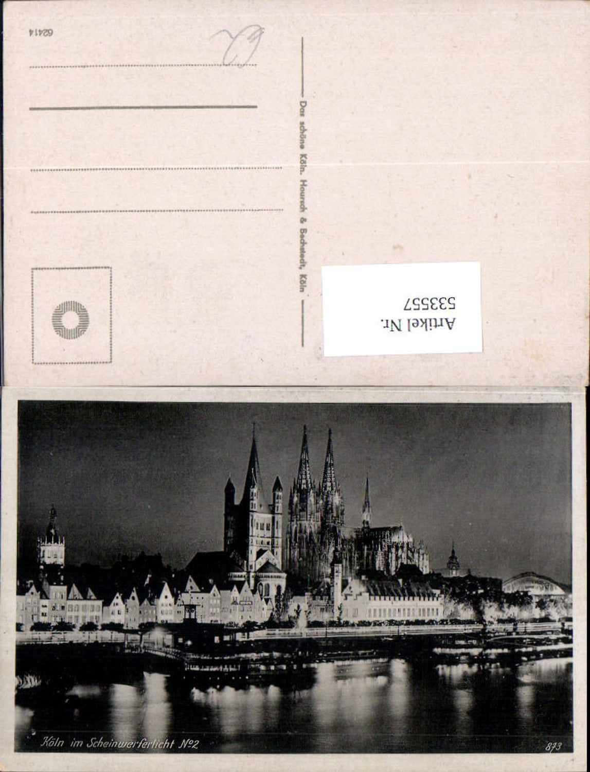 533557, Köln im Scheinwerferlich