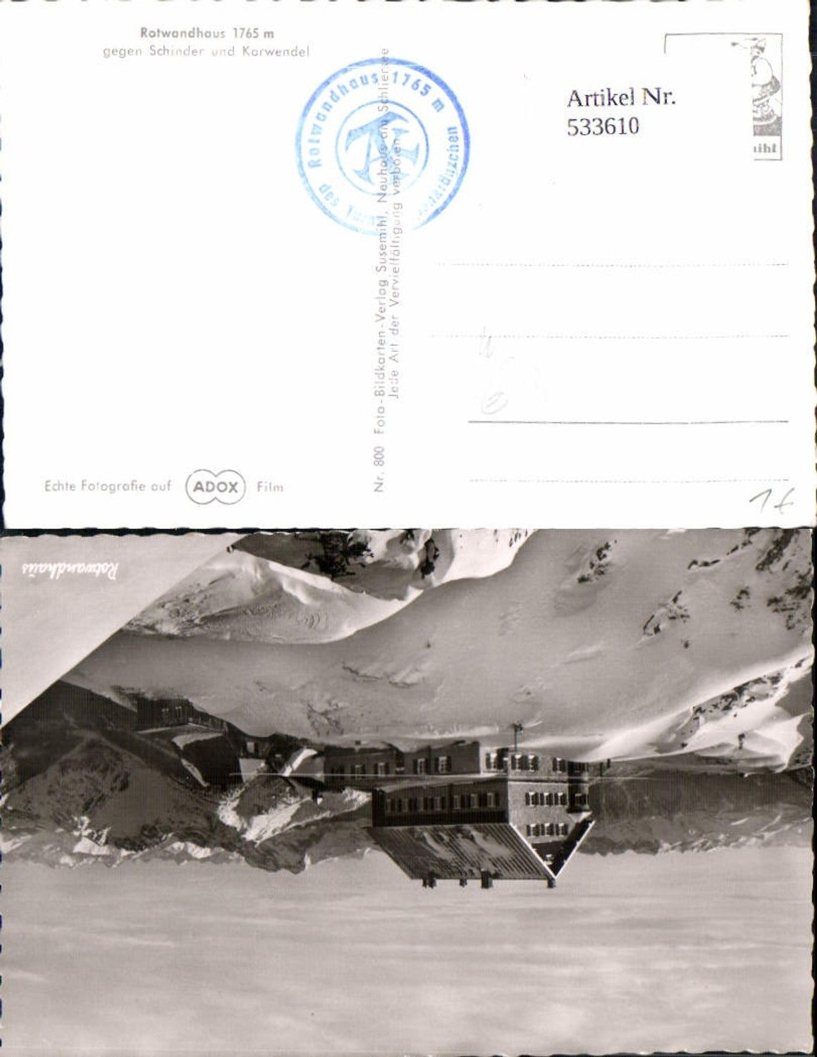533610,Rotwandhaus b. Schliersee Neuhaus