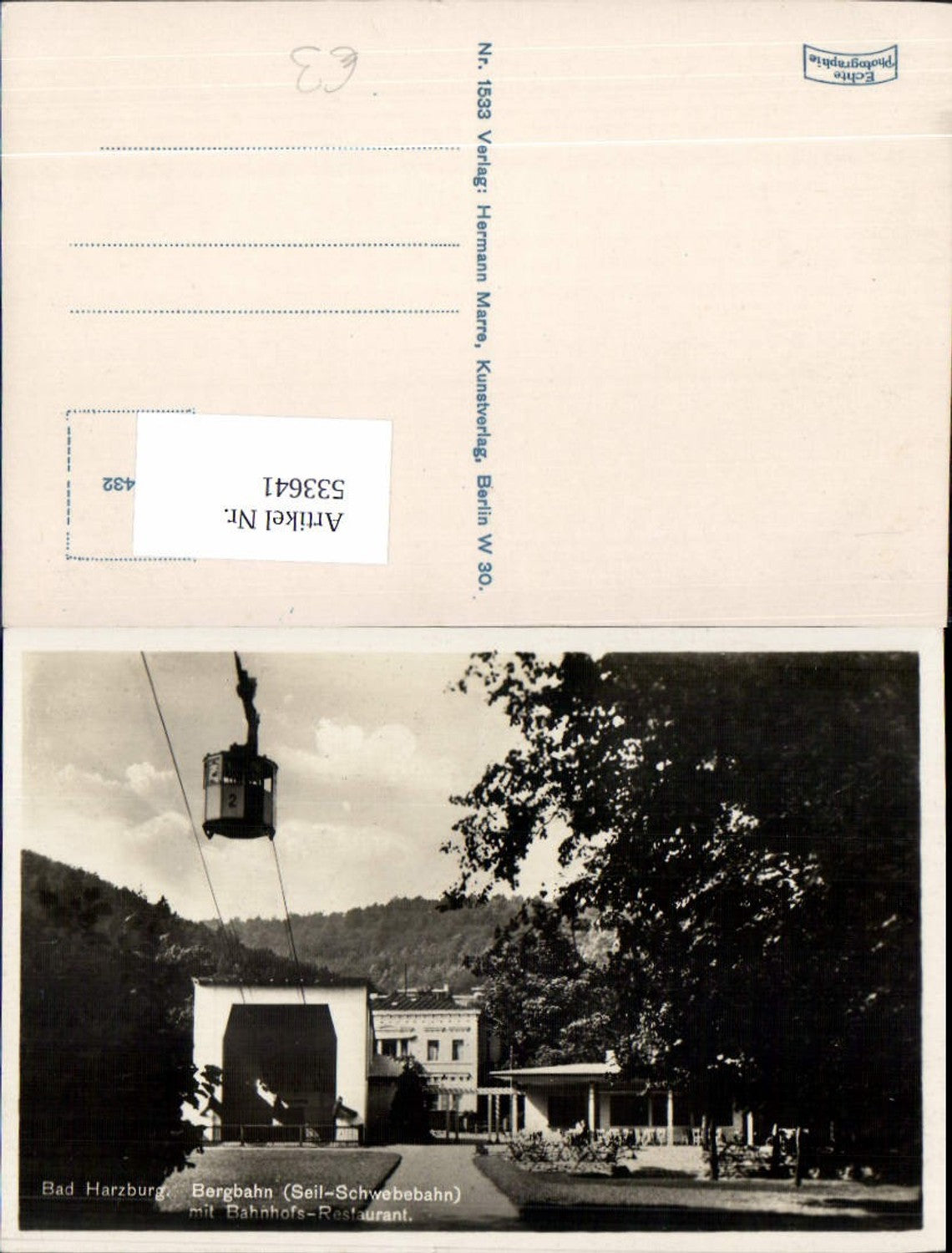 533641,Bad Harzburg Bergbahn Gondel Seil Schwebebahn Restaurant