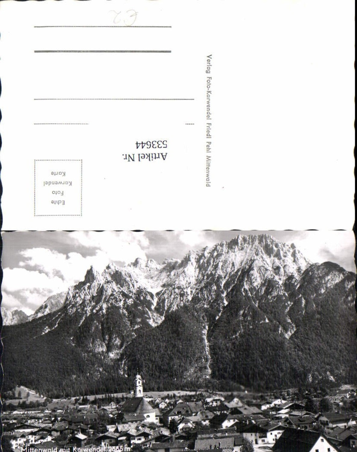 533644,Mittenwald m. Karwendel