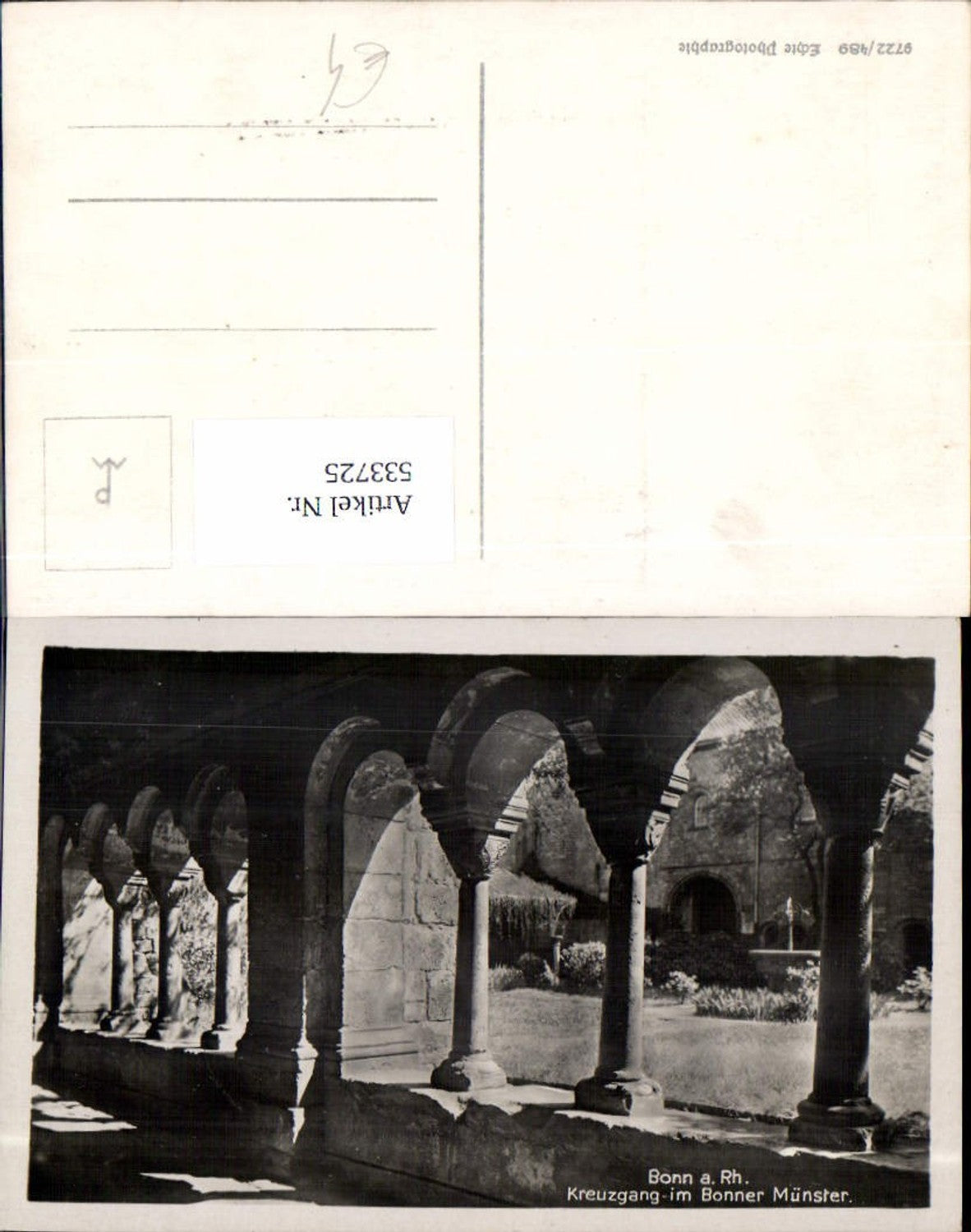 533725,Bonn am Rhein Kreuzgang in Münster