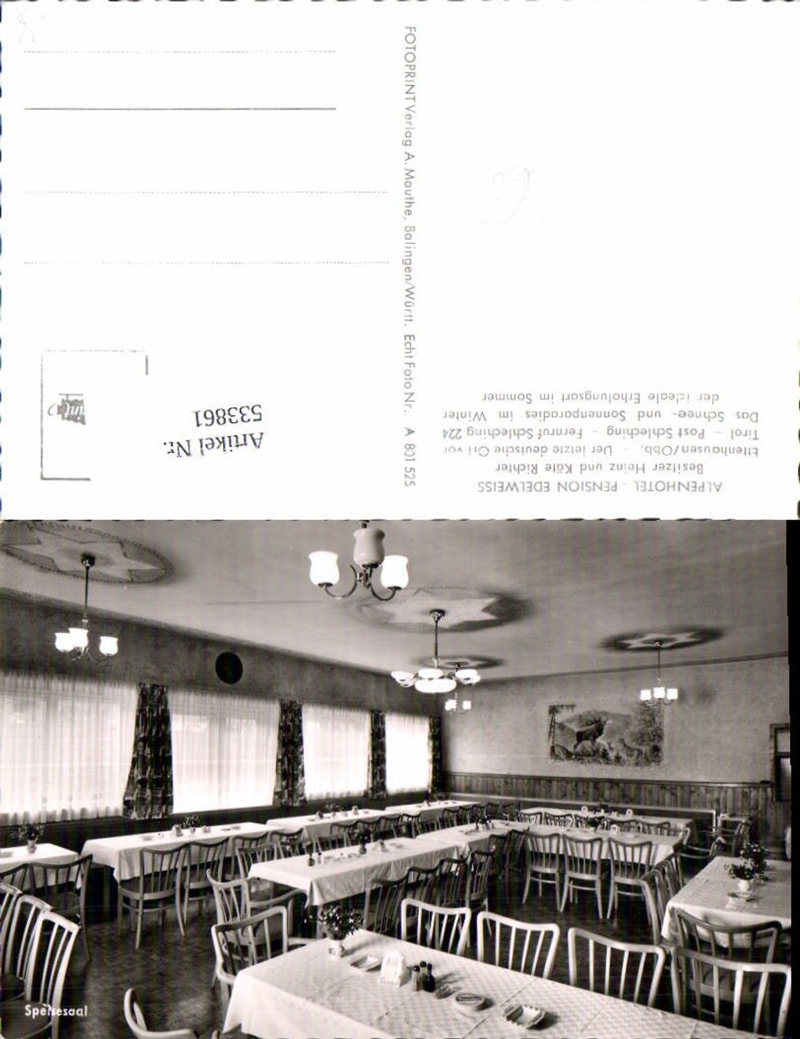 533861,Ettenhausen Schleching Alpenhotel Pension Edelweiss LK Traunsein