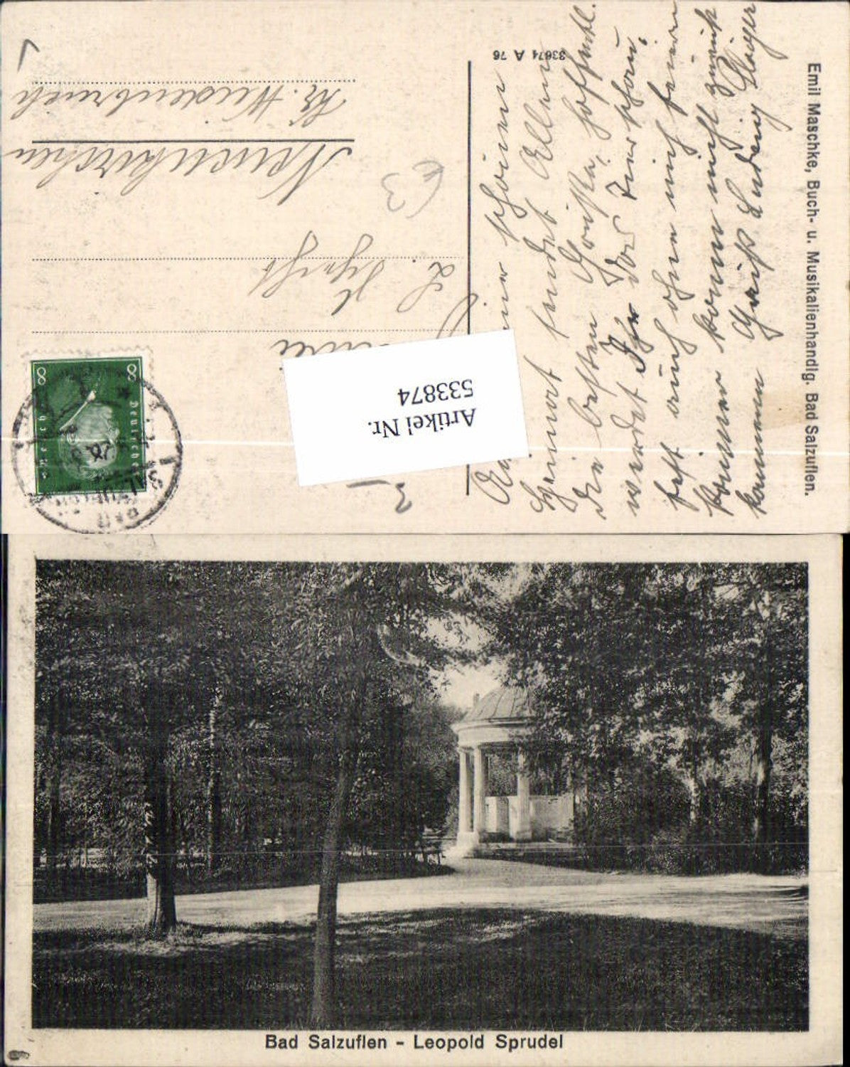 533874,Bad Salzuflen Leopold Sprudel
