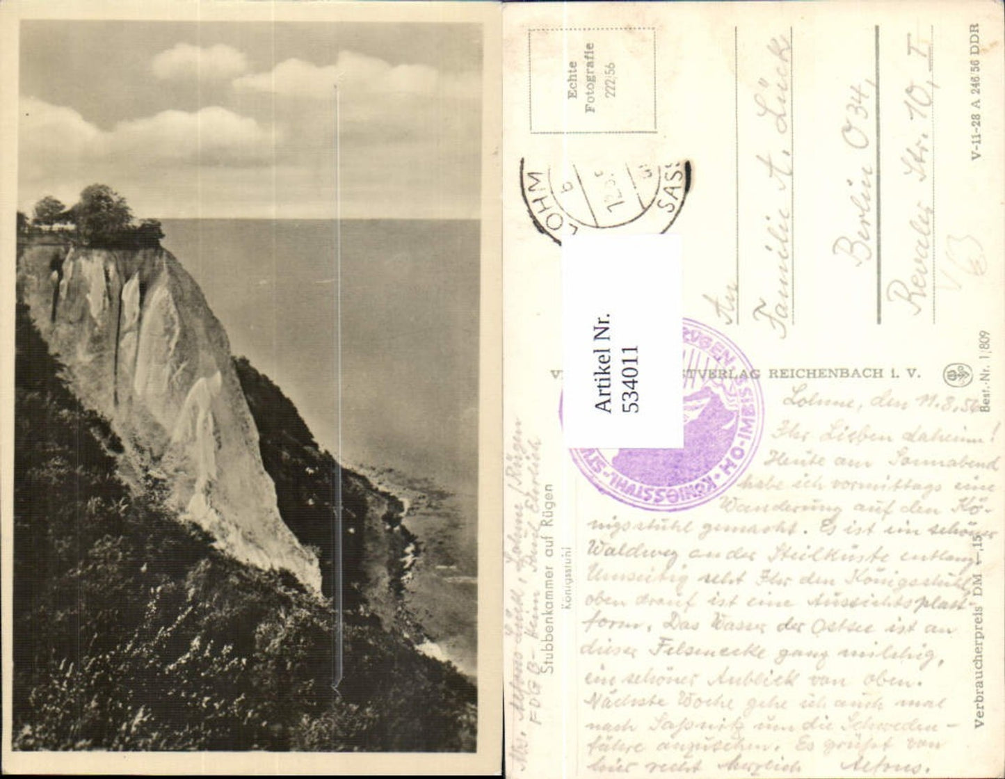 534011,Stubbenkammer Sassnitz auf Rügen Königsstuhl