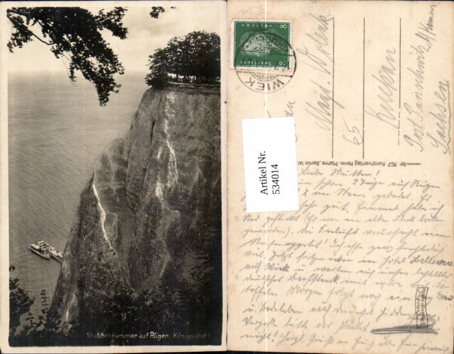 534014,Rügen Stubbenkammer Sassnitz Wilhelmssicht Königsstuhl