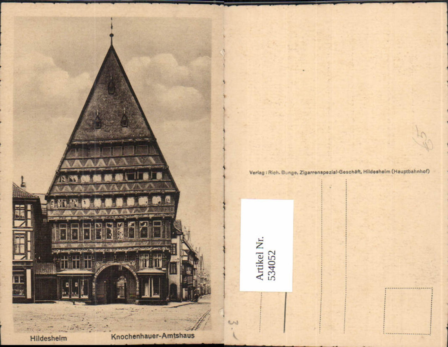 534052,Hildesheim Knochenhauser-Amtshaus Fachwerkhaus