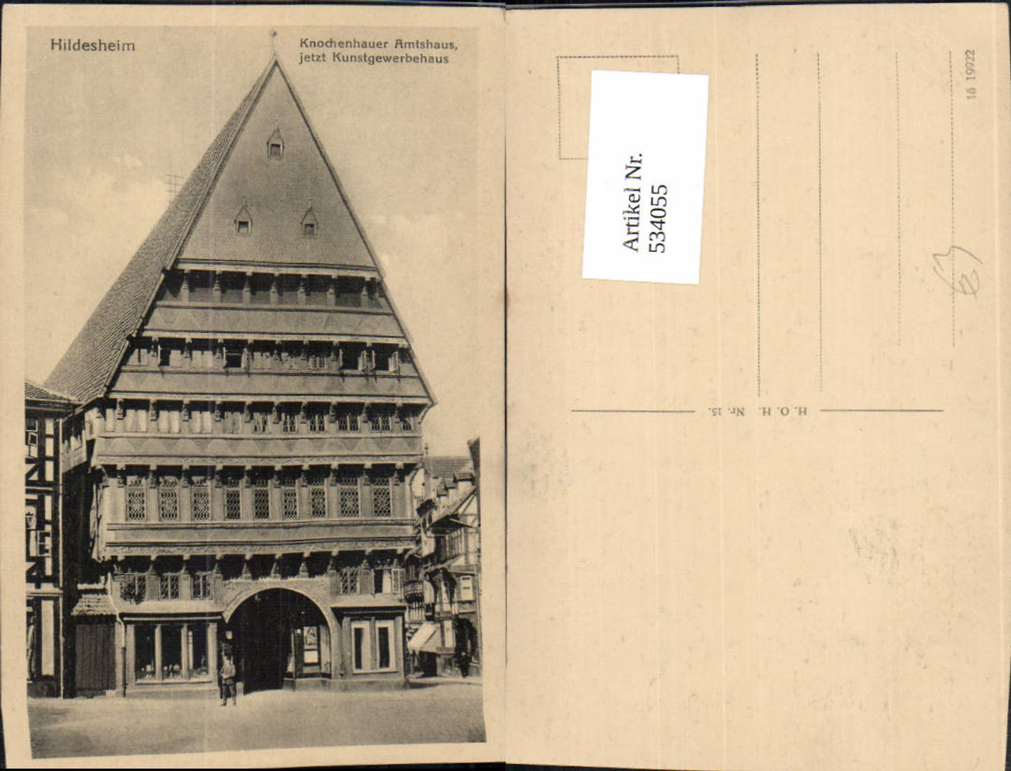 534055,Hildesheim Knochenhauser Amtshaus Kunstgewerbehaus Fachwerkhaus