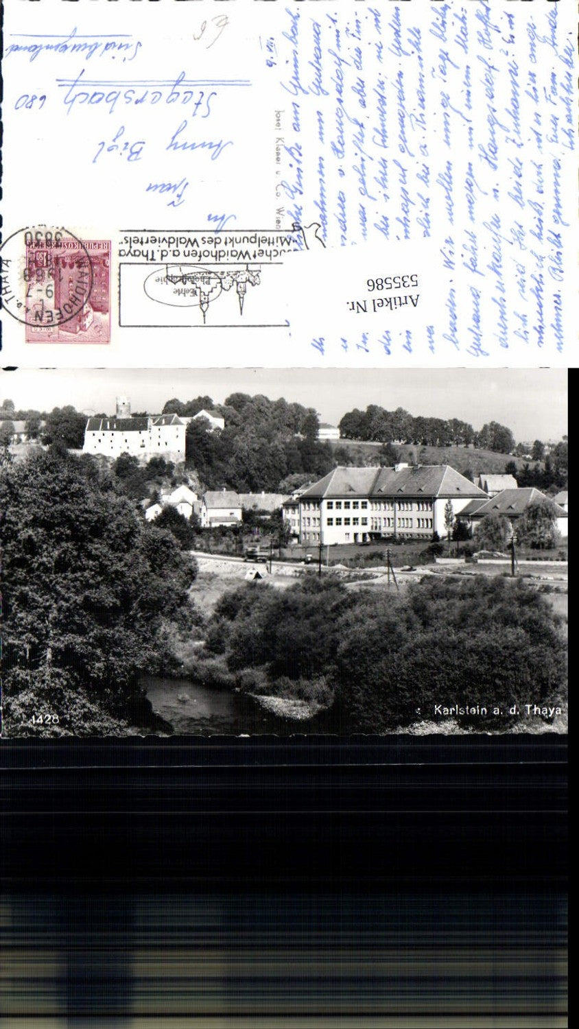 535586,Karlstein an der Thaya Ortsansicht