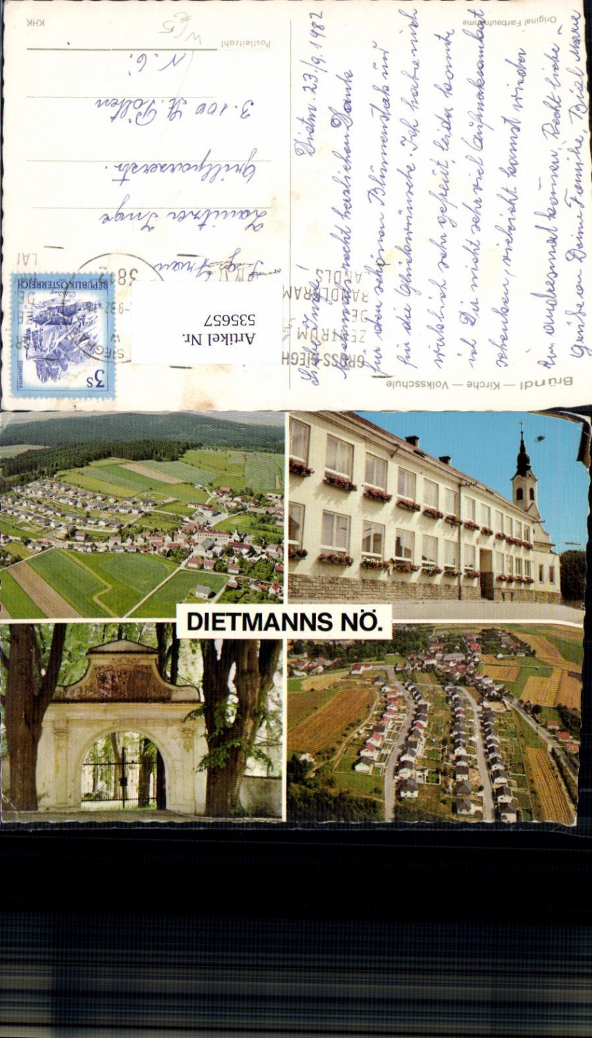 535657,seltene AK Dietmanns bei Waidhofen an der Thaya