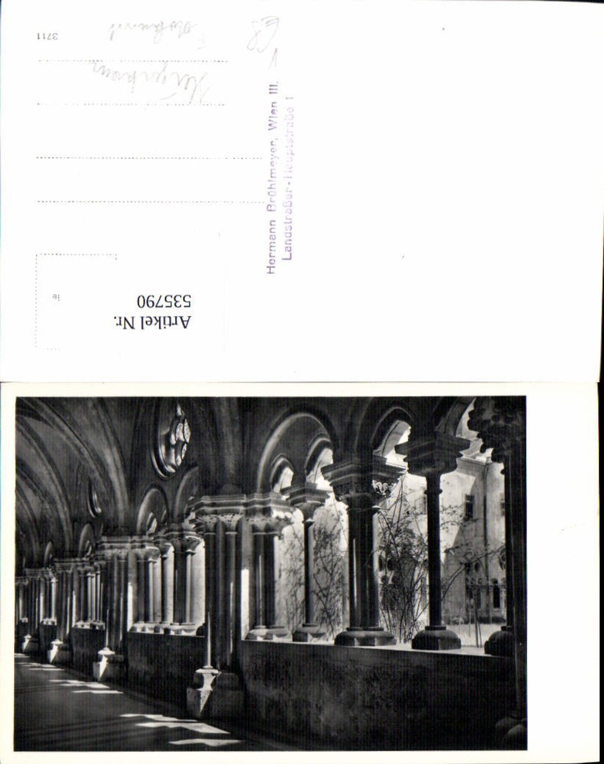 535790,tolle Foto-AK Heiligenkreuz pub Brühlmeyer