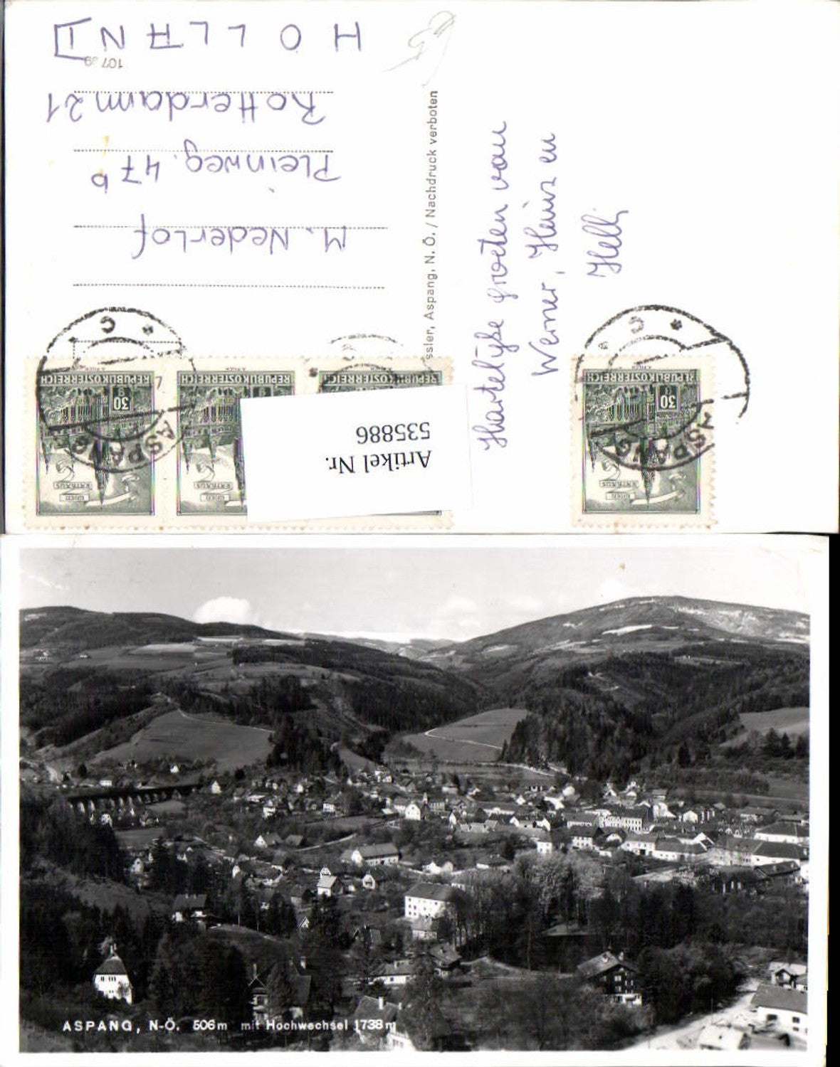 535886,Aspang am Wechsel