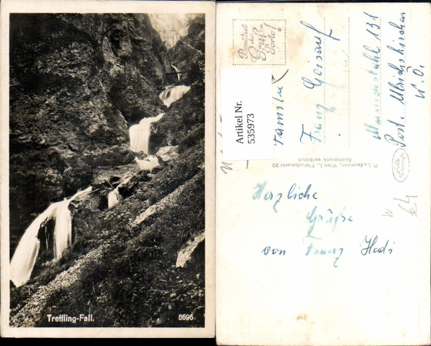 535973,Treffling Fall bei Gaming Tormäuer Kienberg Ötschergräben