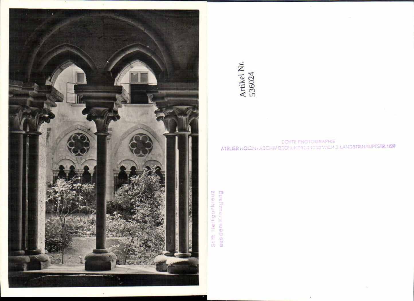 536024,Stift Heiligenkreuz pub Brühlmeyer