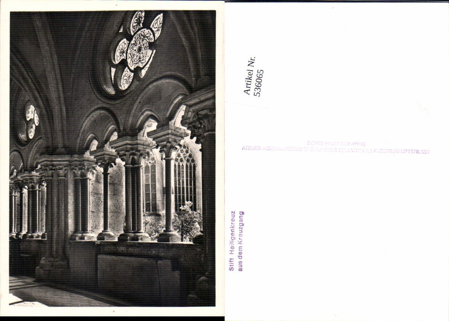 536065,Stift Heiligenkreuz pub Brühlmeyer