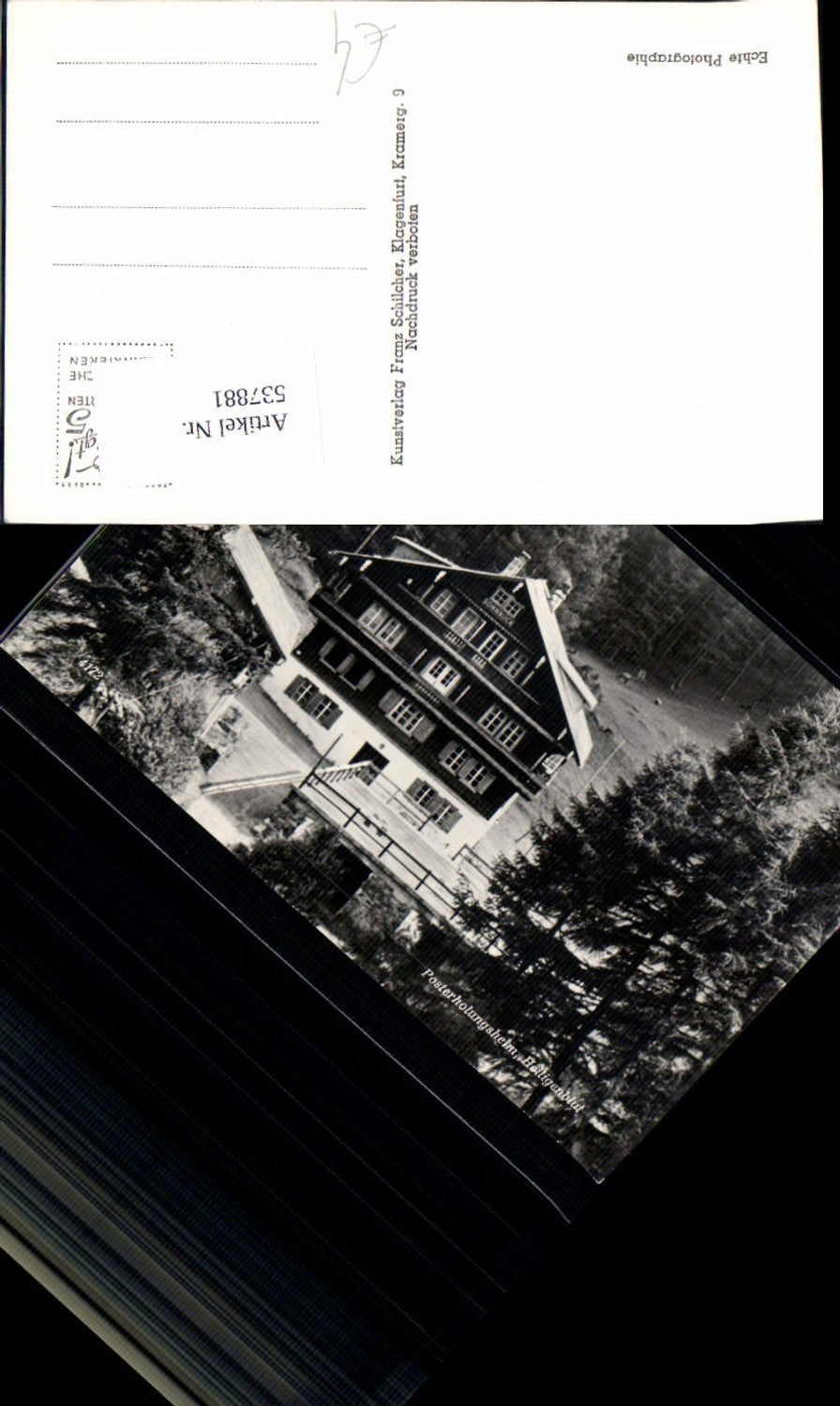 537881,Heiligenblut Posterholungsheim Pension