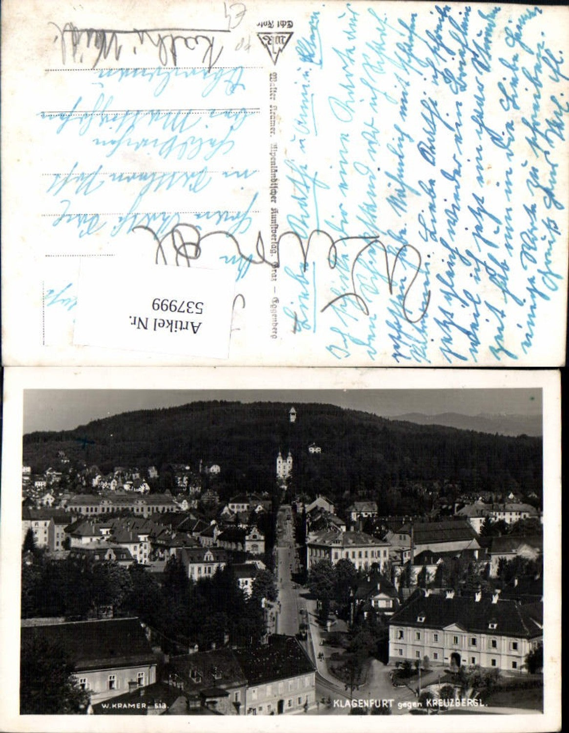 537999,Klagenfurt gegen Kreuzbergl