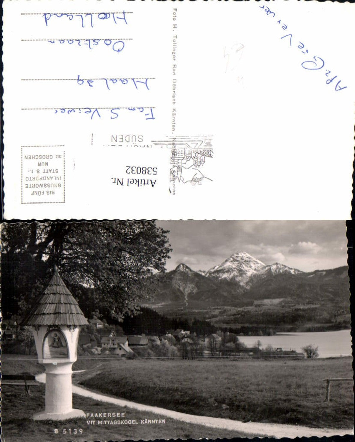 538032, Egg am Faakersee Faak Marterl