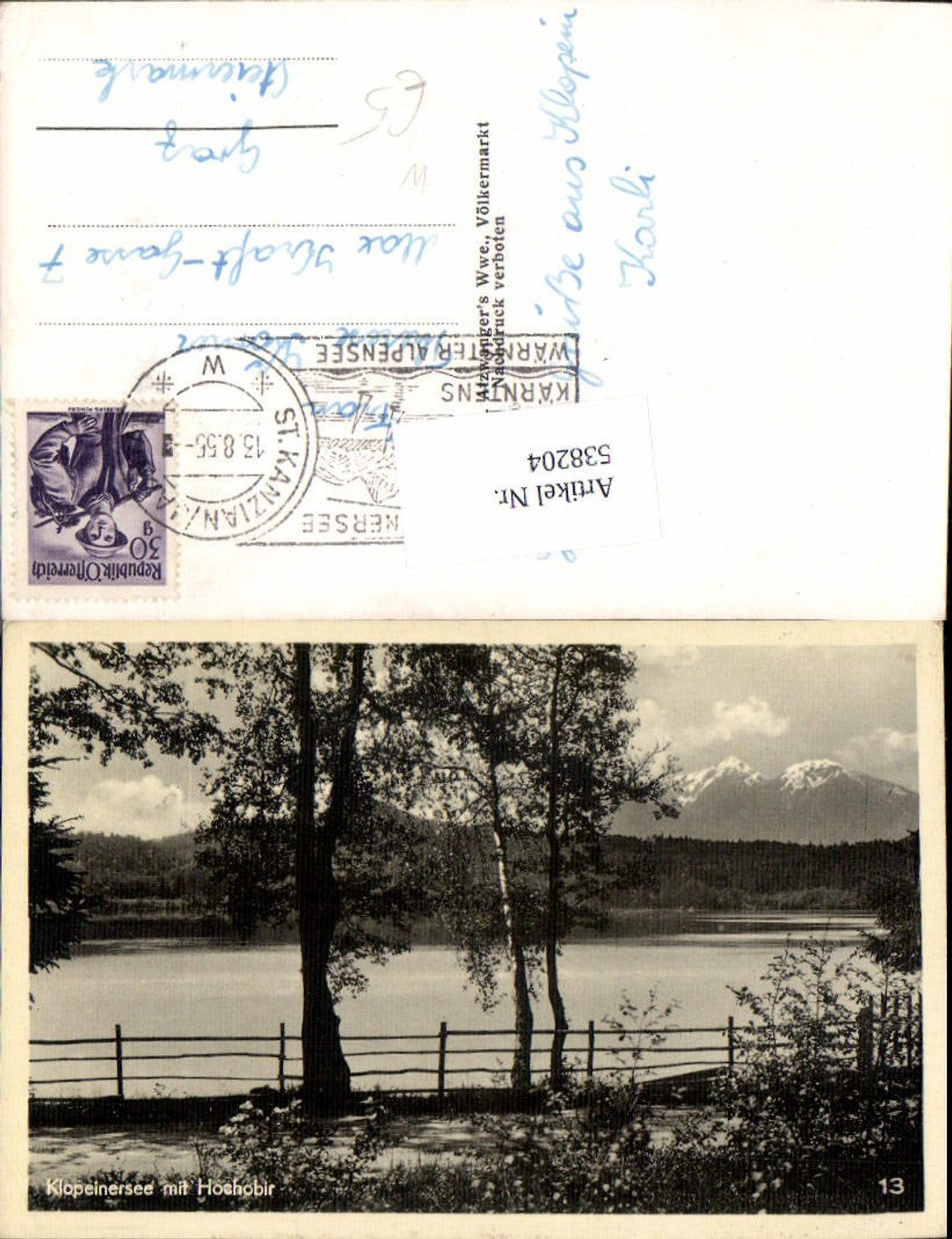 538204,Klopeinersee bei St. Kanzian