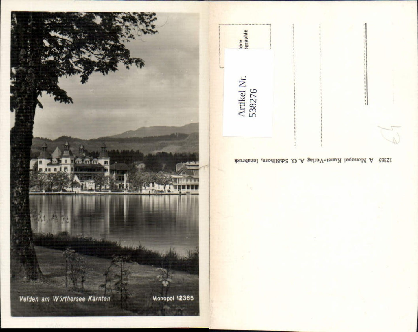 538276,Velden am Wörthersee Schloßhotel