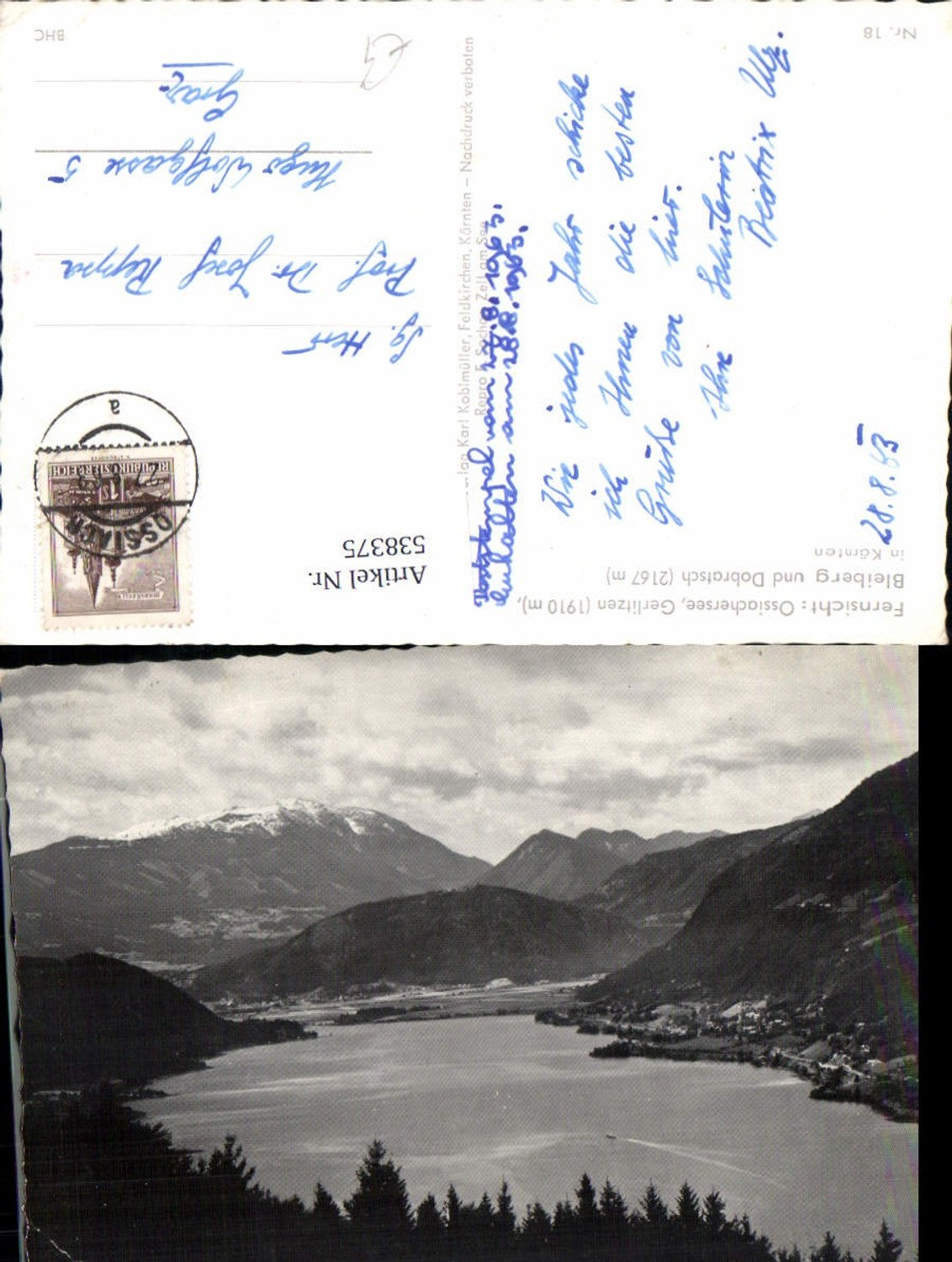 538375,Bleiberg Dobratsch Gerlitzen Ossiach Ossiachersee
