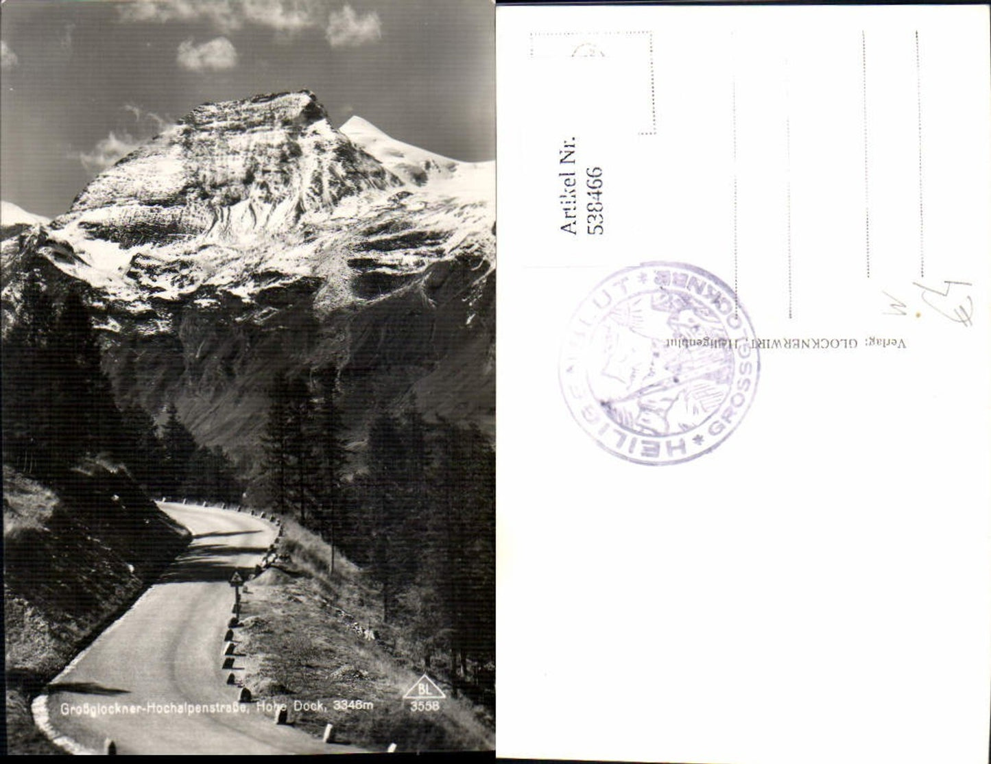 538466, Grossglockner High Alpine Road Heiligenblut Hohe Dock