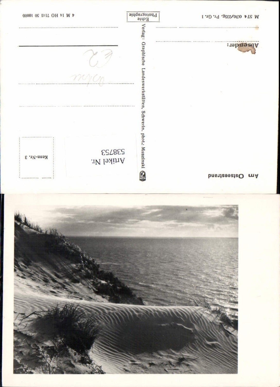 538753,Fotokunst Ostseebad Ostsee Dünen Meer Strand Schwerin