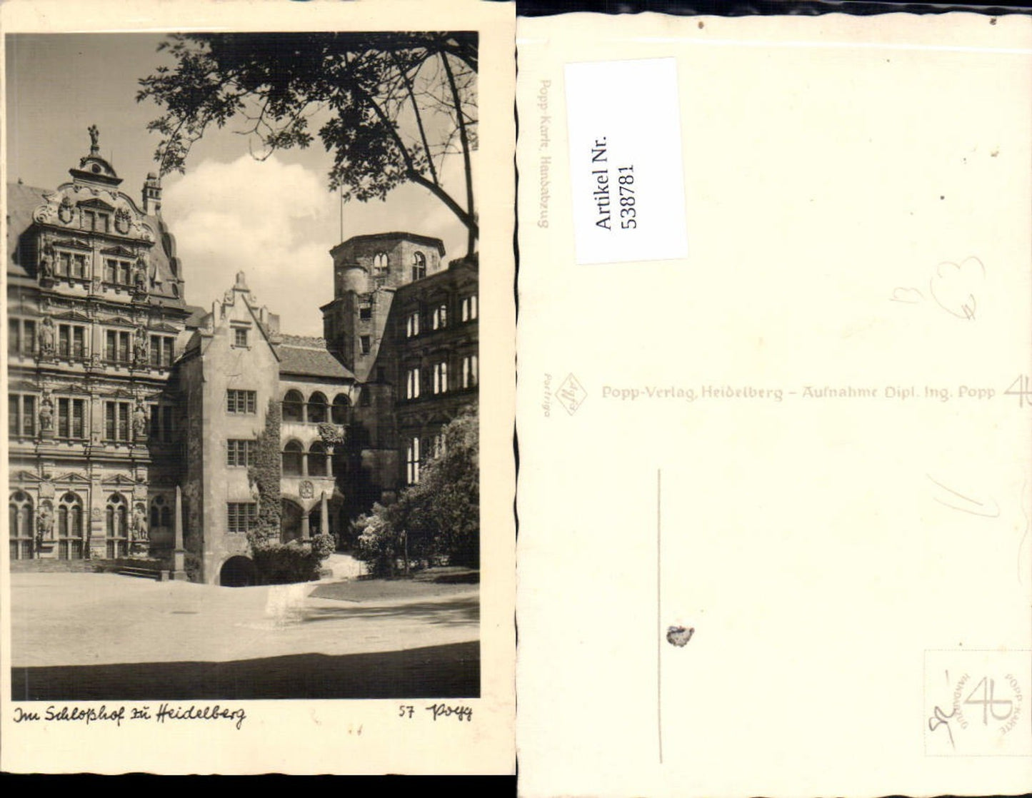 538781,Fotokunst Popp 57 Heidelberg Schlosshof
