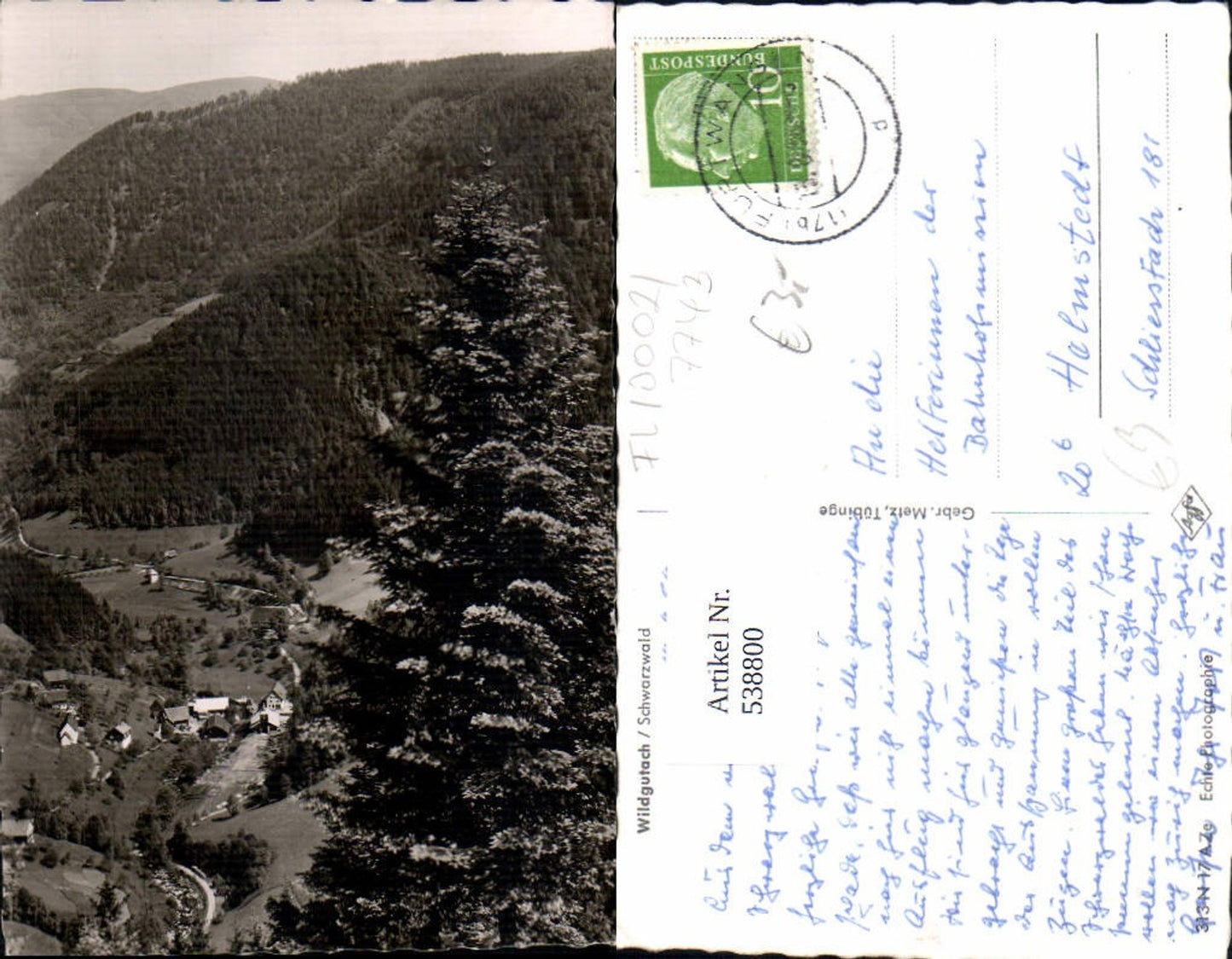 538800,Fotokunst Gebrüder Metz Wildgutach Schwarzwald
