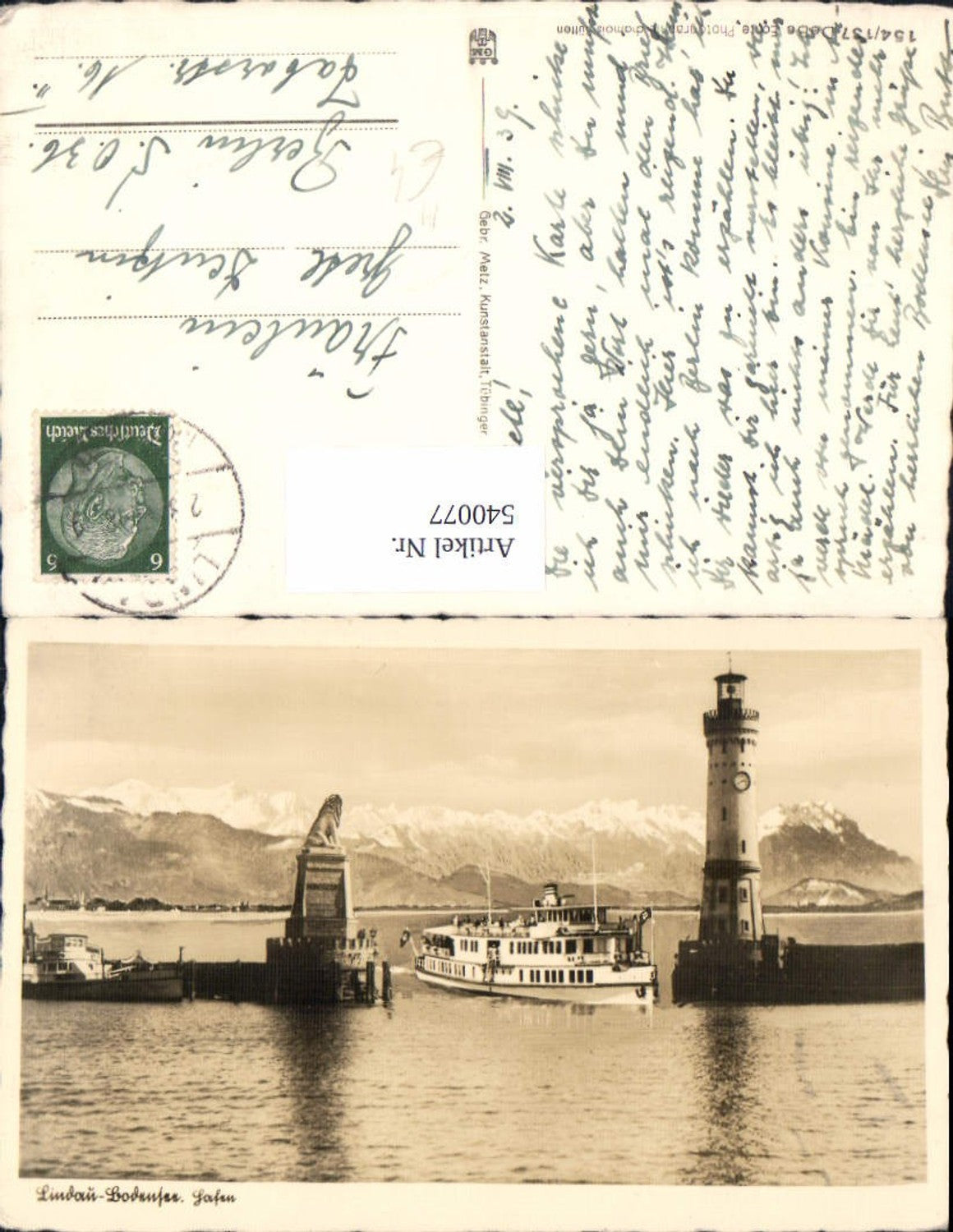 540077,Lindau i. Bodensee Hafen Seepromenade Leuchtturm Schiff Löwendenkmal