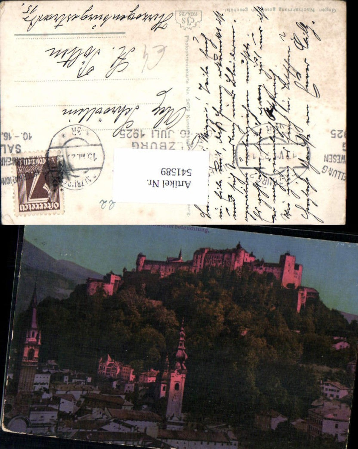 541589,Salzburg Stadt Hohensalzburg
