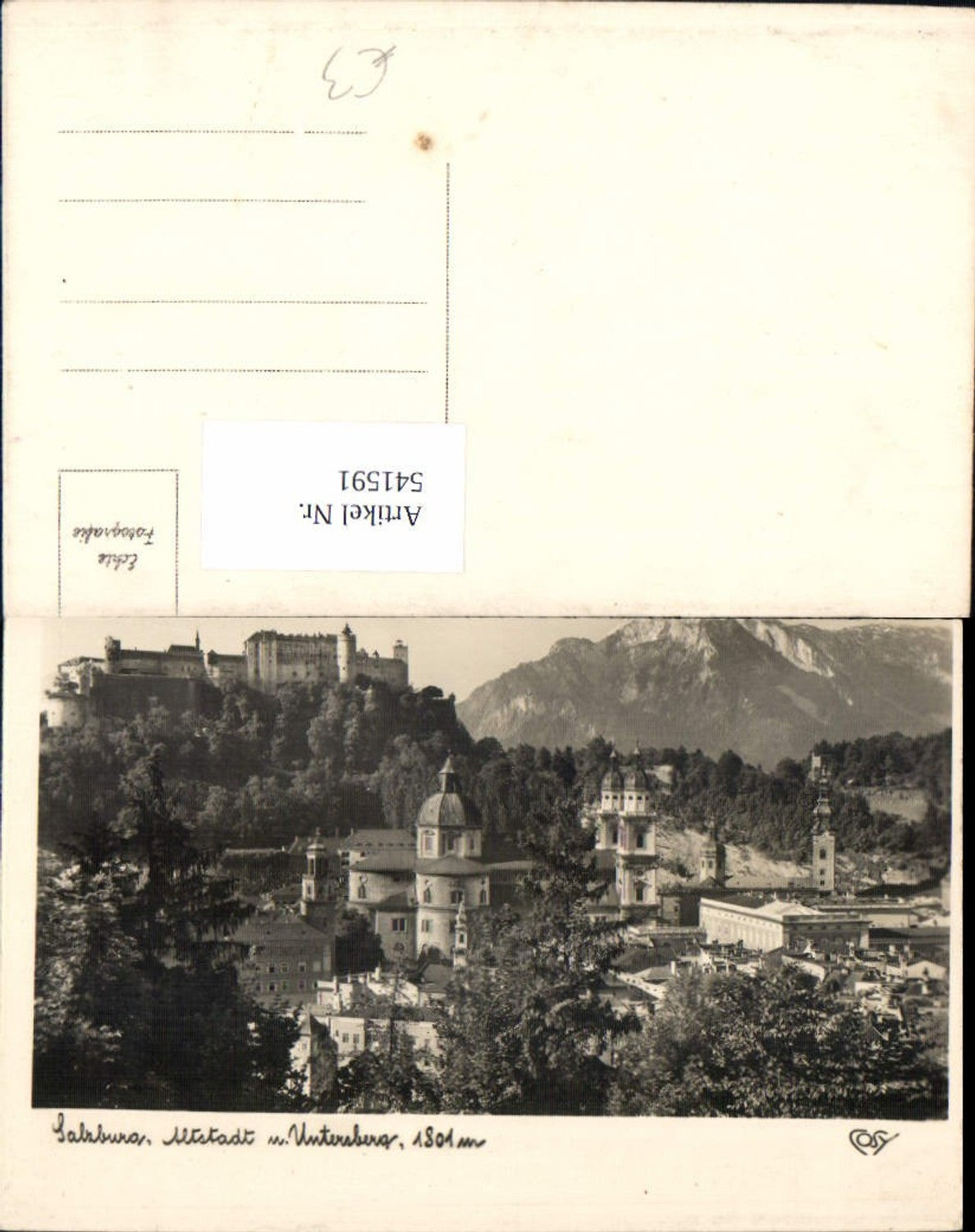 541591,Salzburg Stadt Altstadt Untersberg
