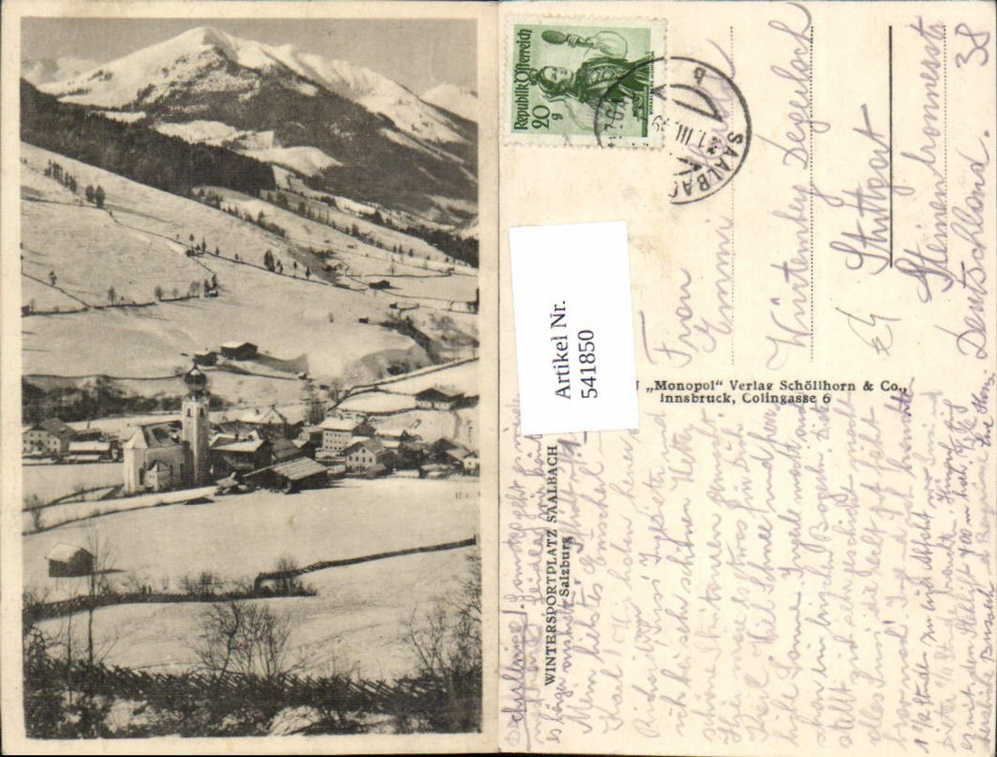 541850,Saalbach-Hinterglemm Winteransicht