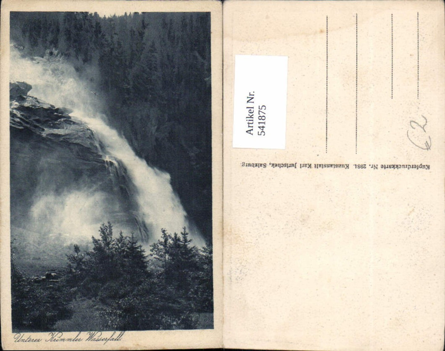 541875,Unterer Krimmler Wasserfall Krimml