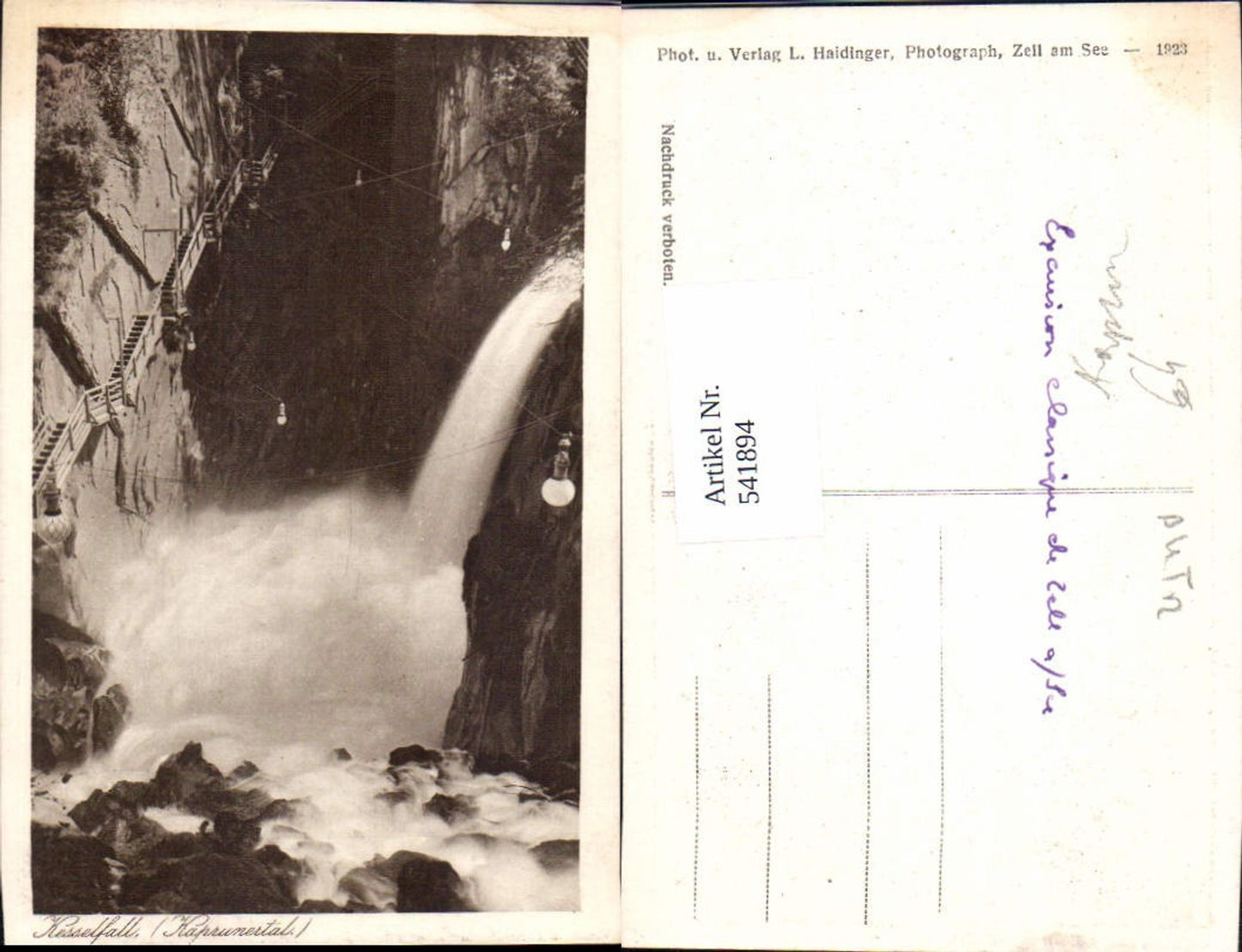 541894,Kesselfall Kaprunertal Kaprun