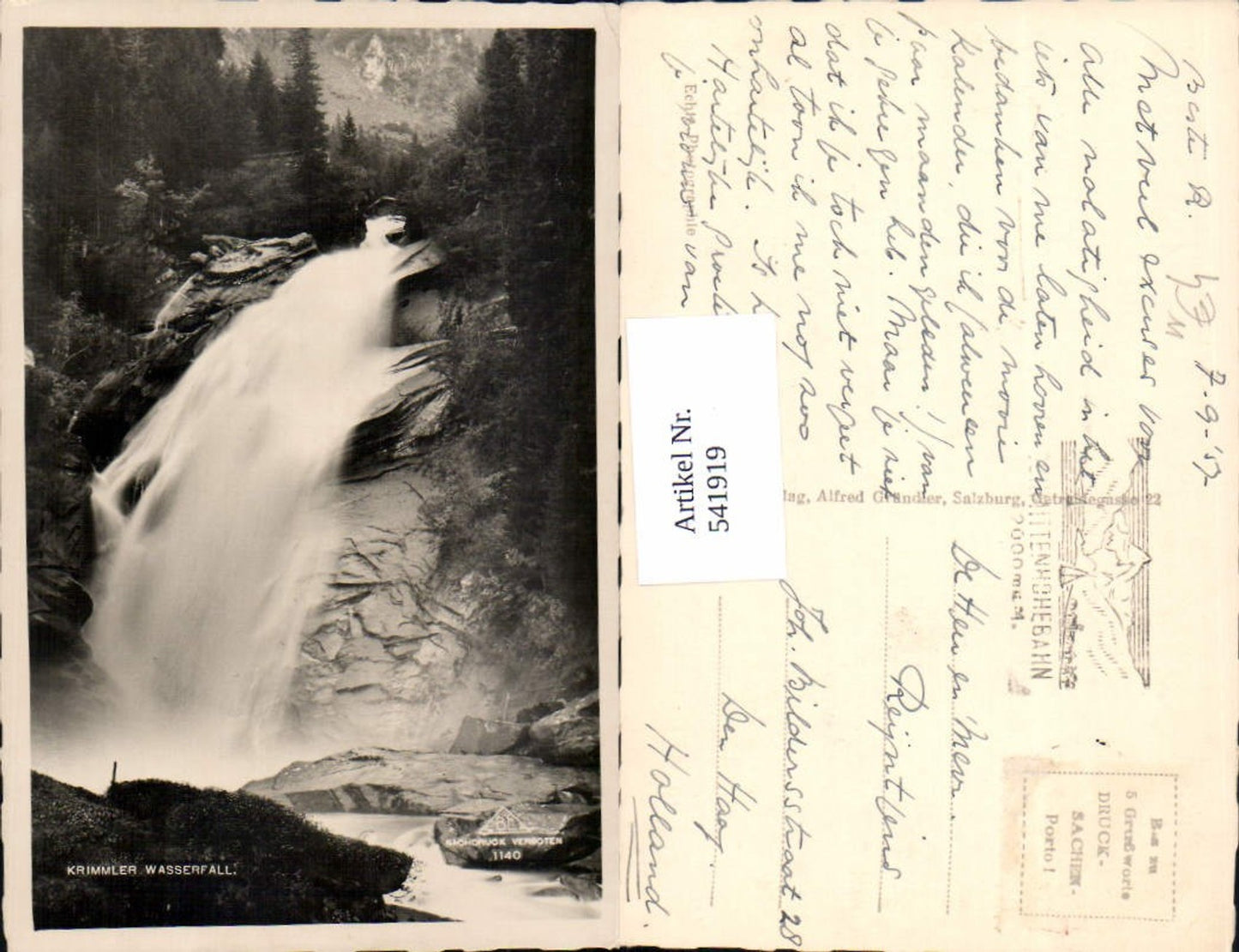 541919,Krimml Krimmler Wasserfall