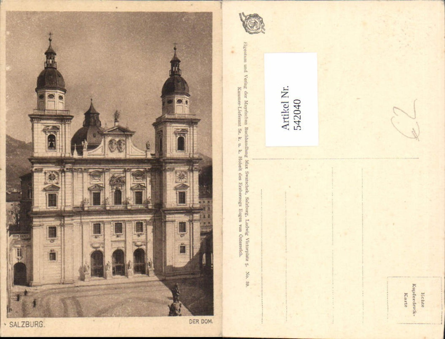 542040,Salzburg Stadt Dom