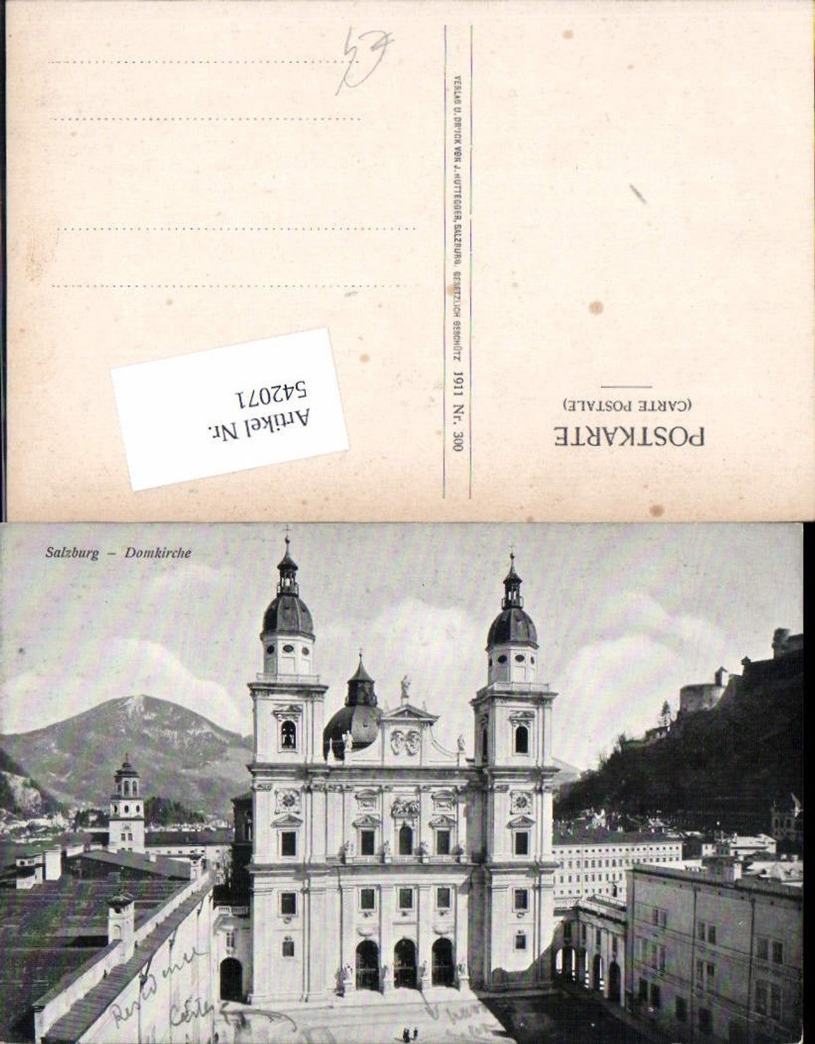 542071,Salzburg Stadt Dom Kirche