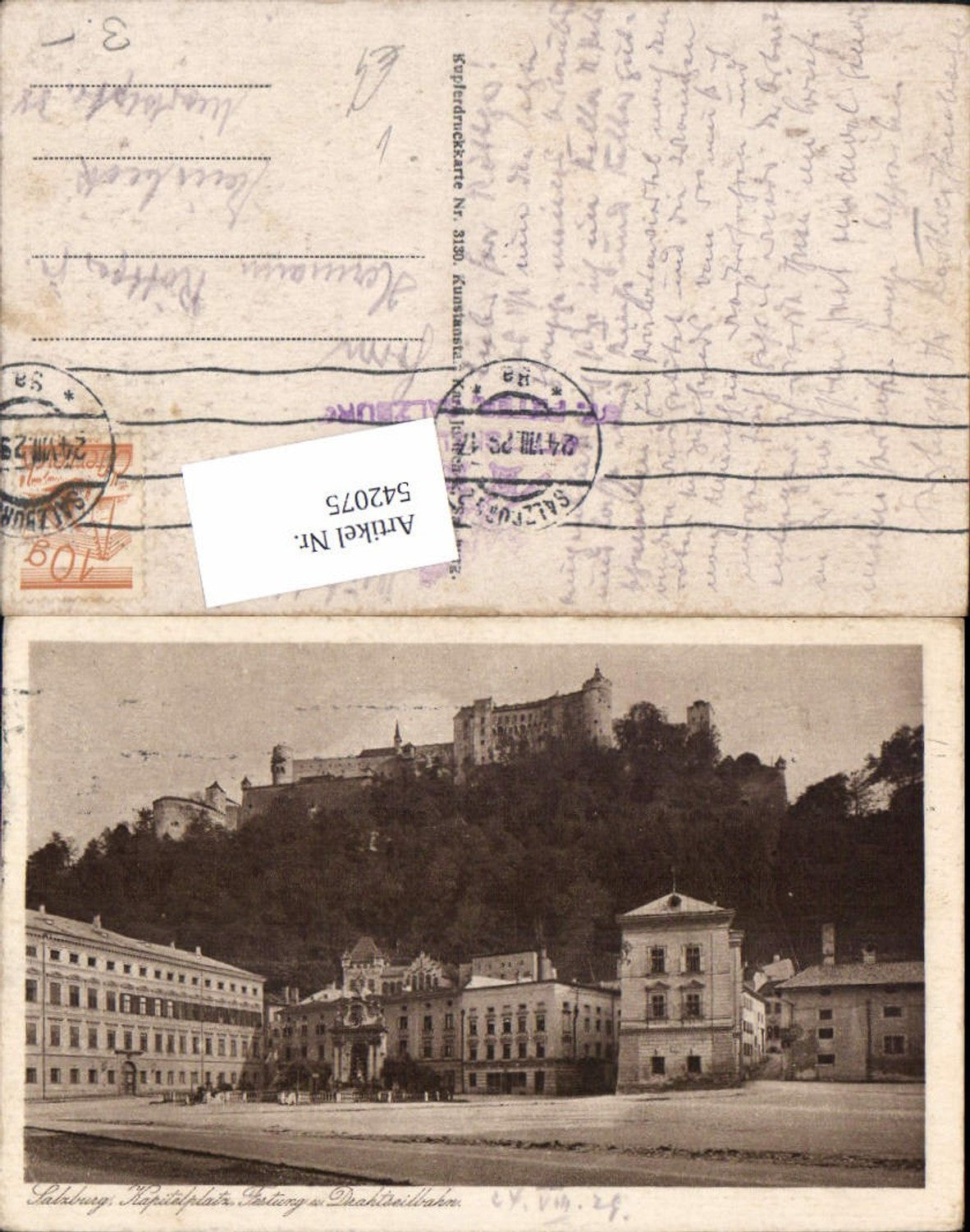 542075, Salzburg City Chapter Square