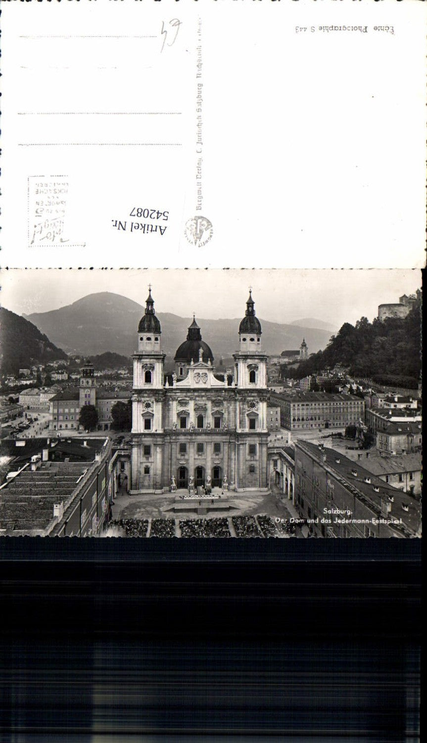 542087, Salzburg City Everyman Festival Cathedral