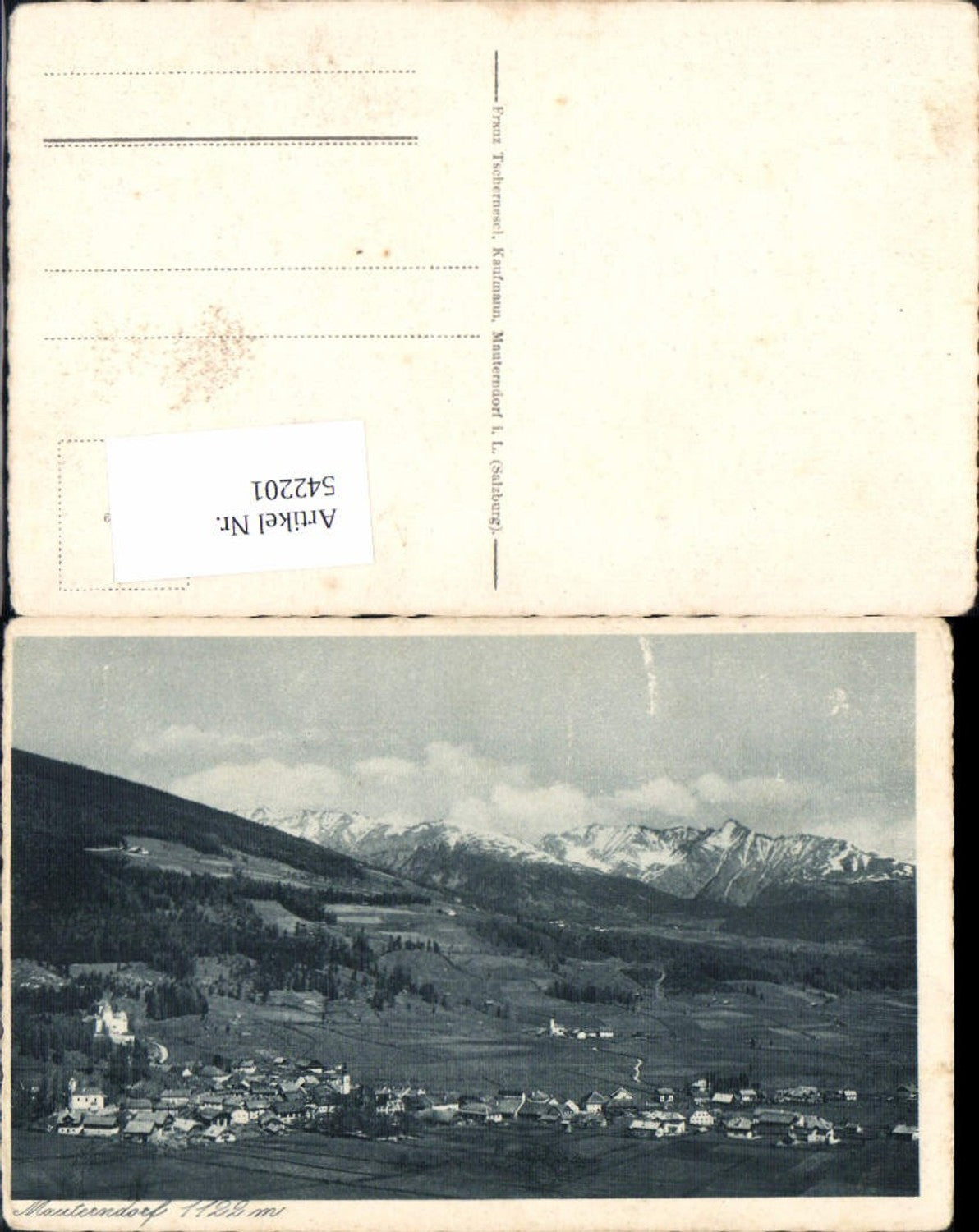 542201,Mauterndorf im Lungau