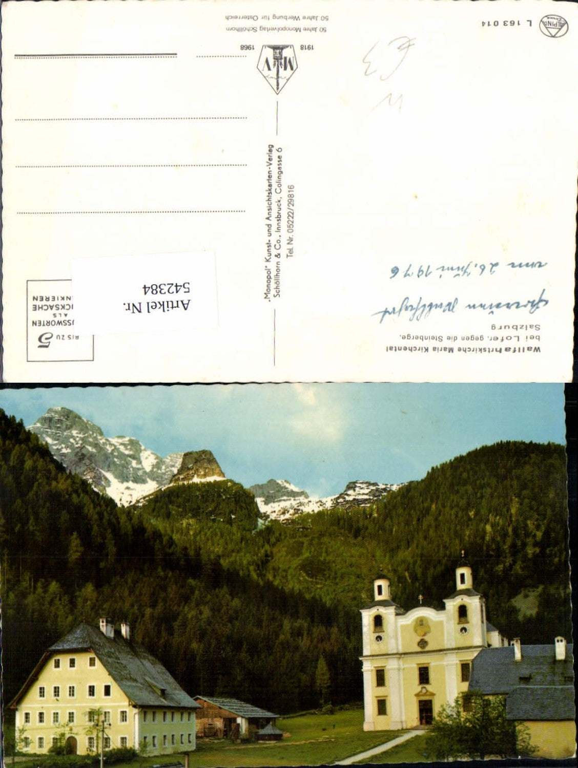 542384,Maria Kirchental Lofer