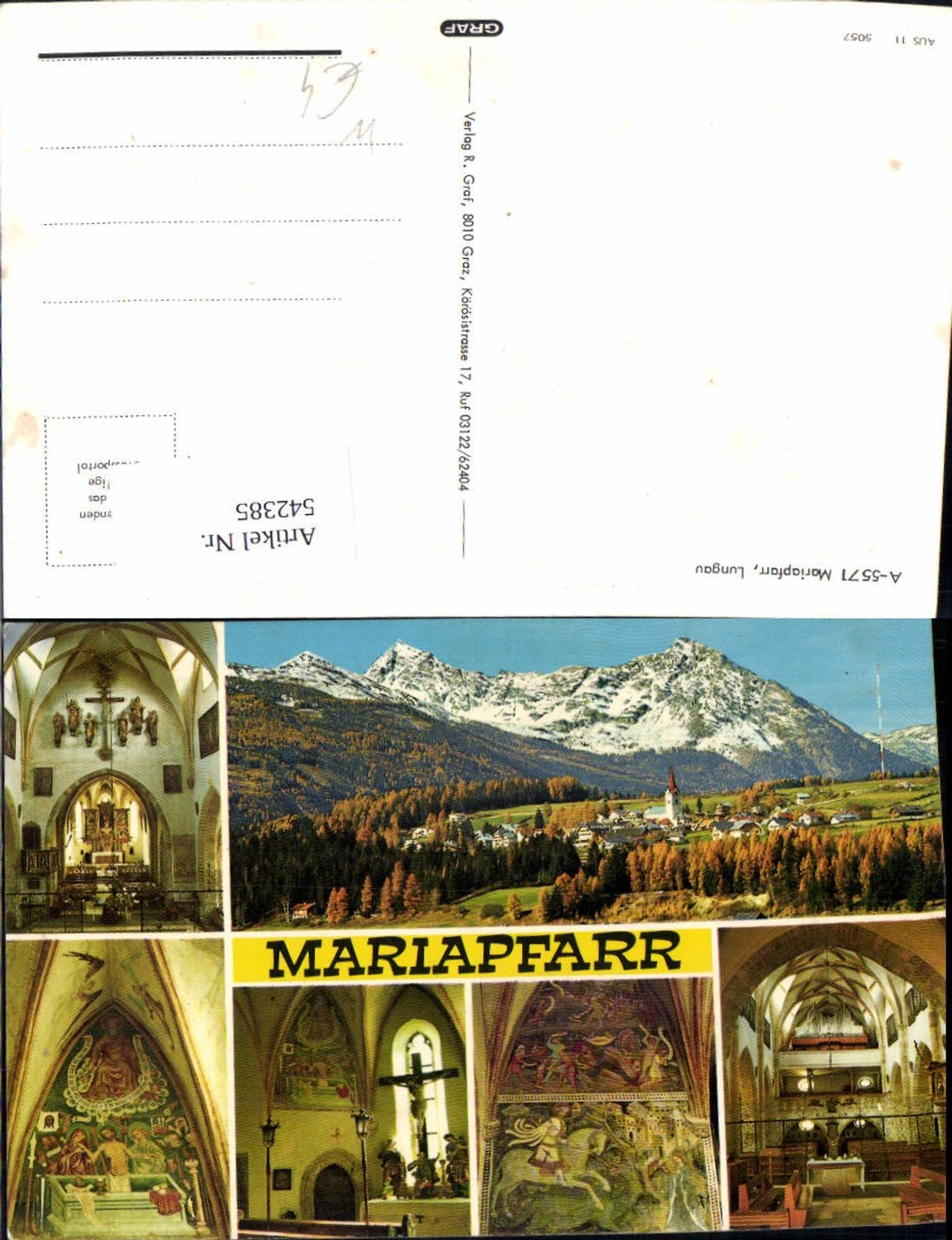 542385,Mariapfarr Maria Pfarr im Lungau tamsweg