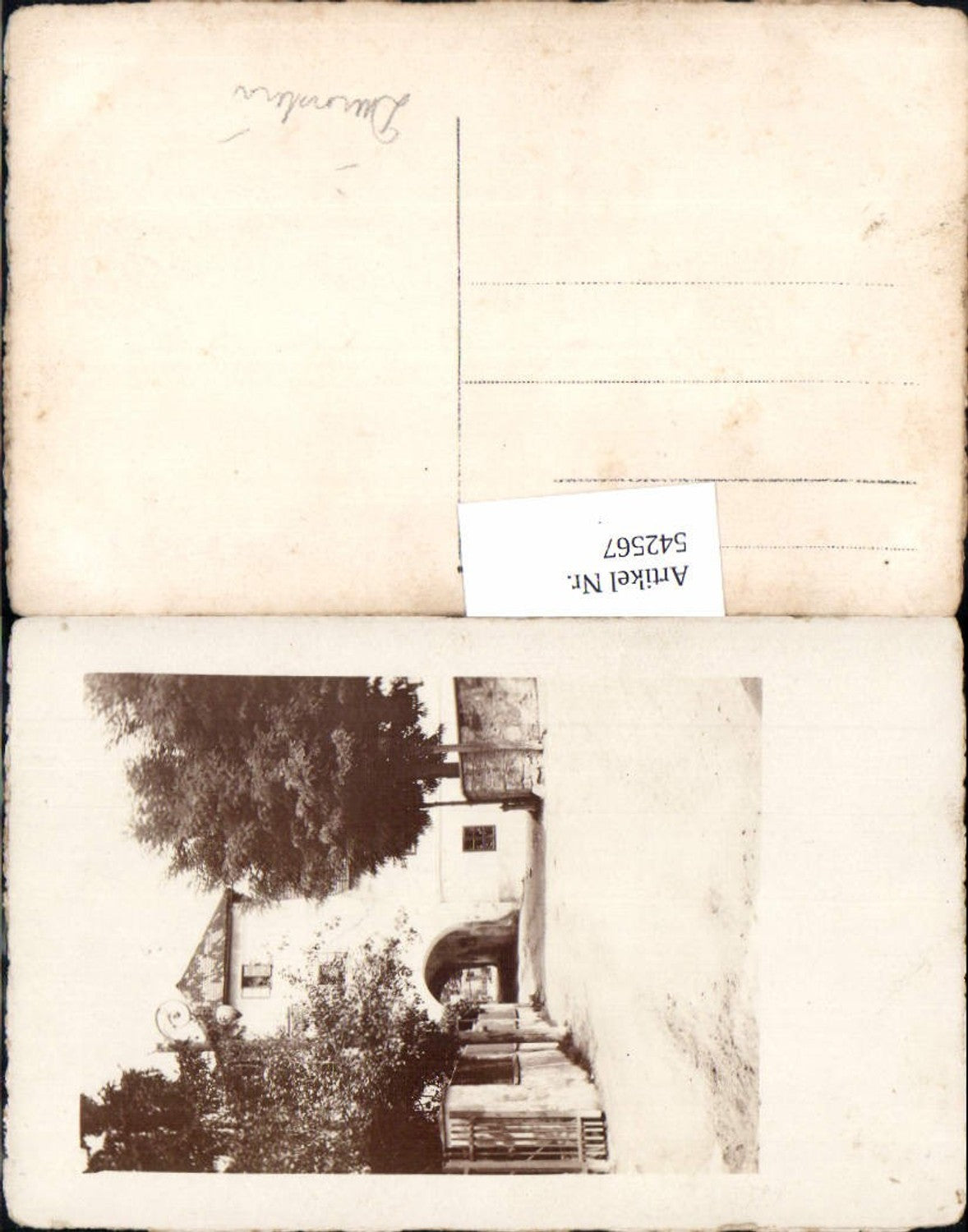 542567,tolle Foto-AK Wachau Dürnstein Stadttor