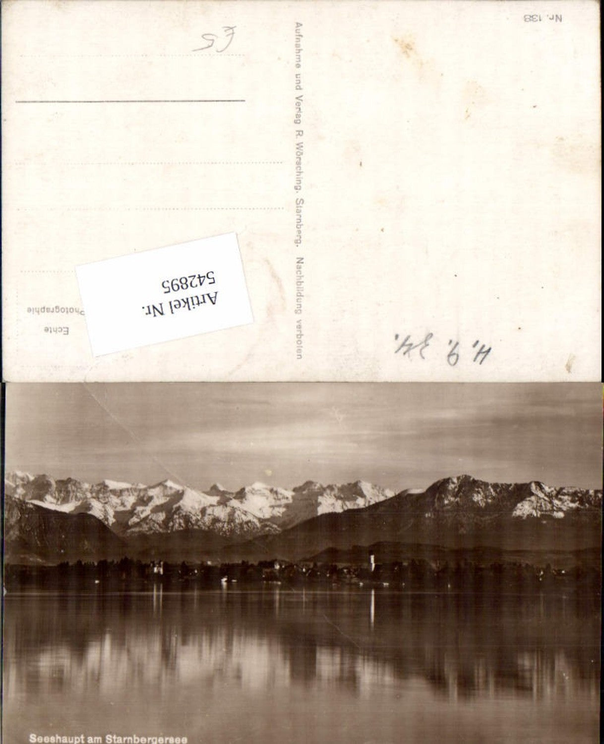 542895,Seeshaupt am Starnbergersee Starnberg pub Wörsching 138