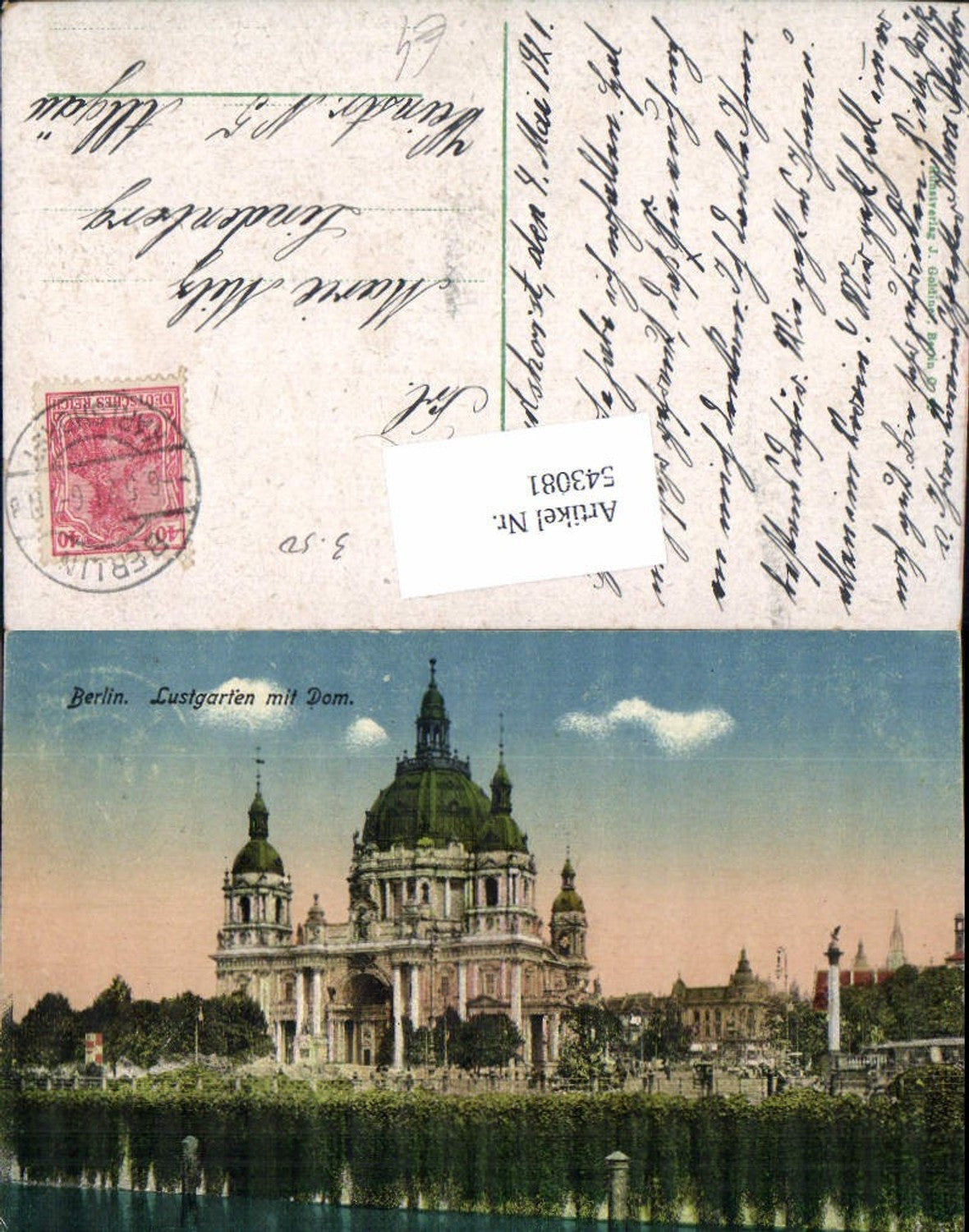 543081,Berlin Lustgarten m. Dom
