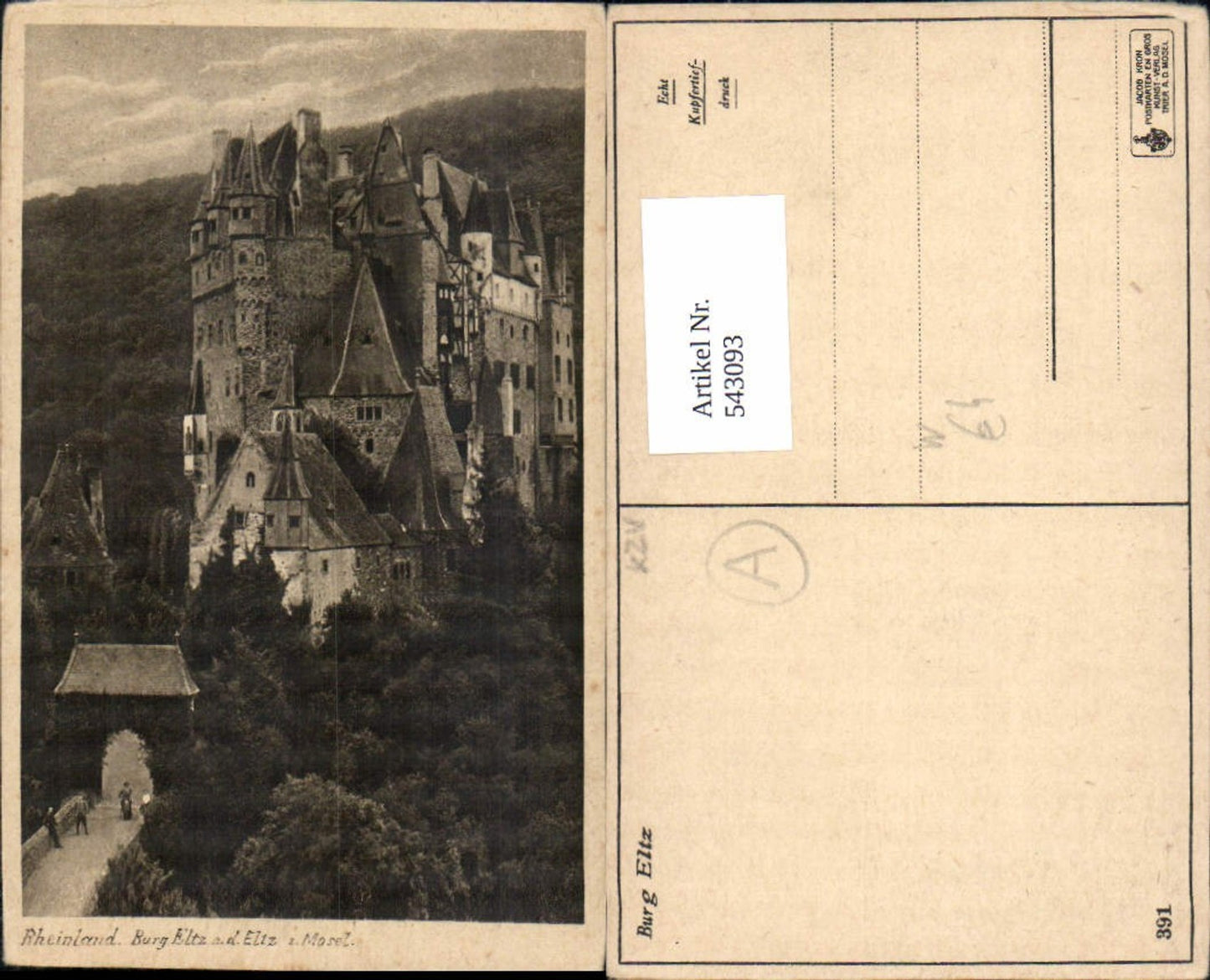 543093,Rheinland Burg Eltz Mosel Wierschem