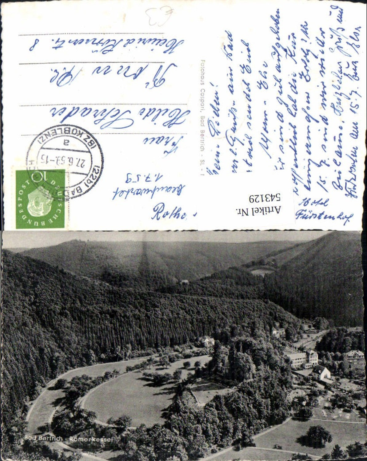 543129,Bad Bertrich Römerkessel