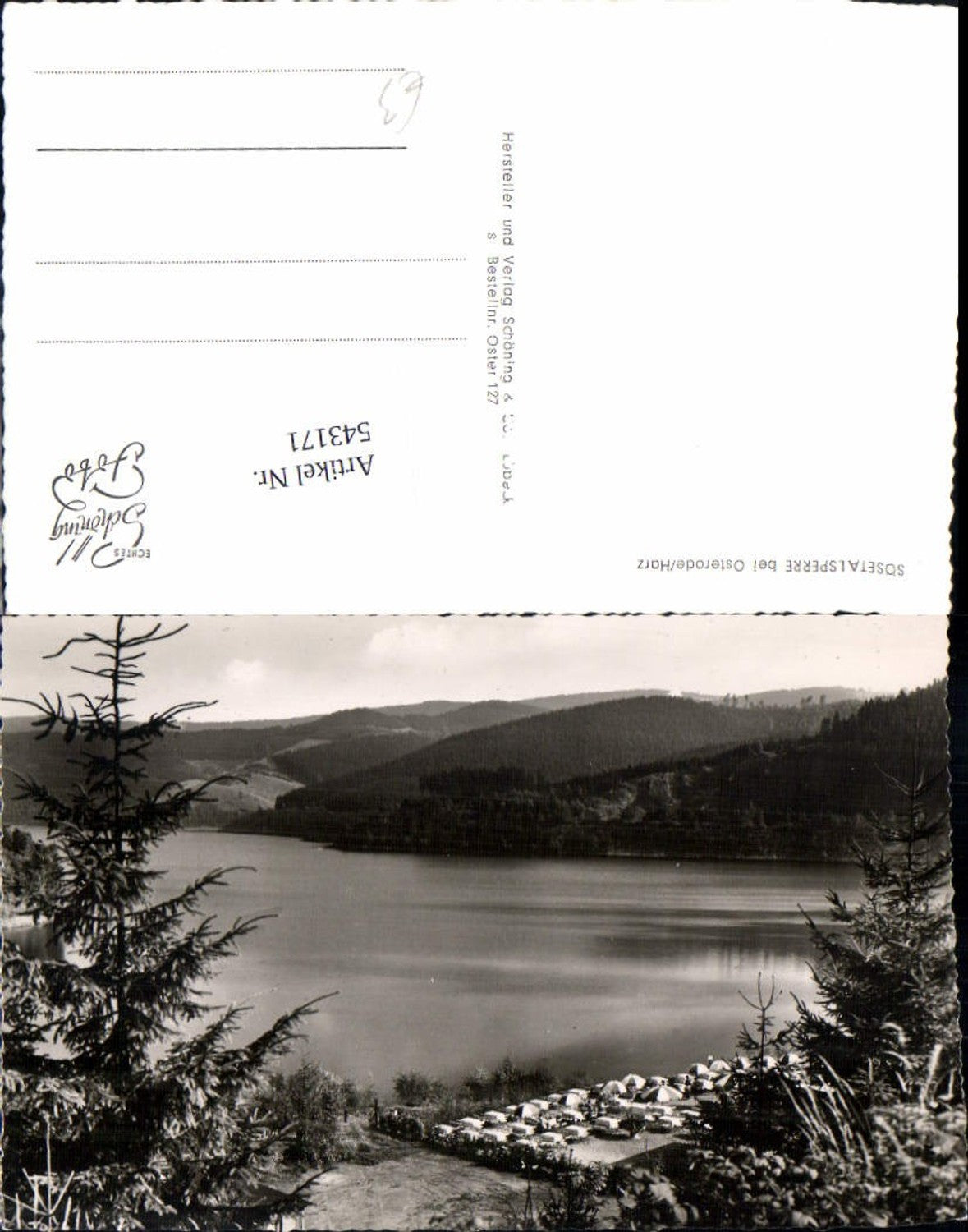 543171,Sösetalsperre bei Osterode im Harz