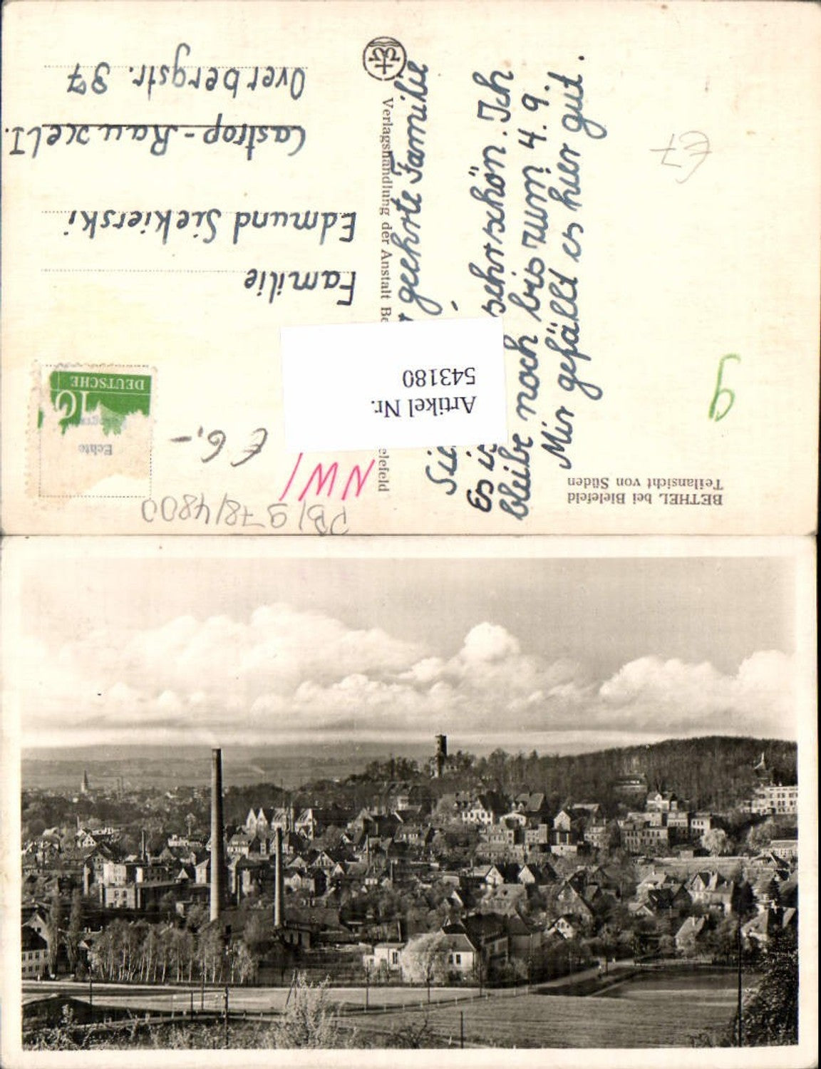 543180,Bethel bei Bielefeld Süden Gadderbaum